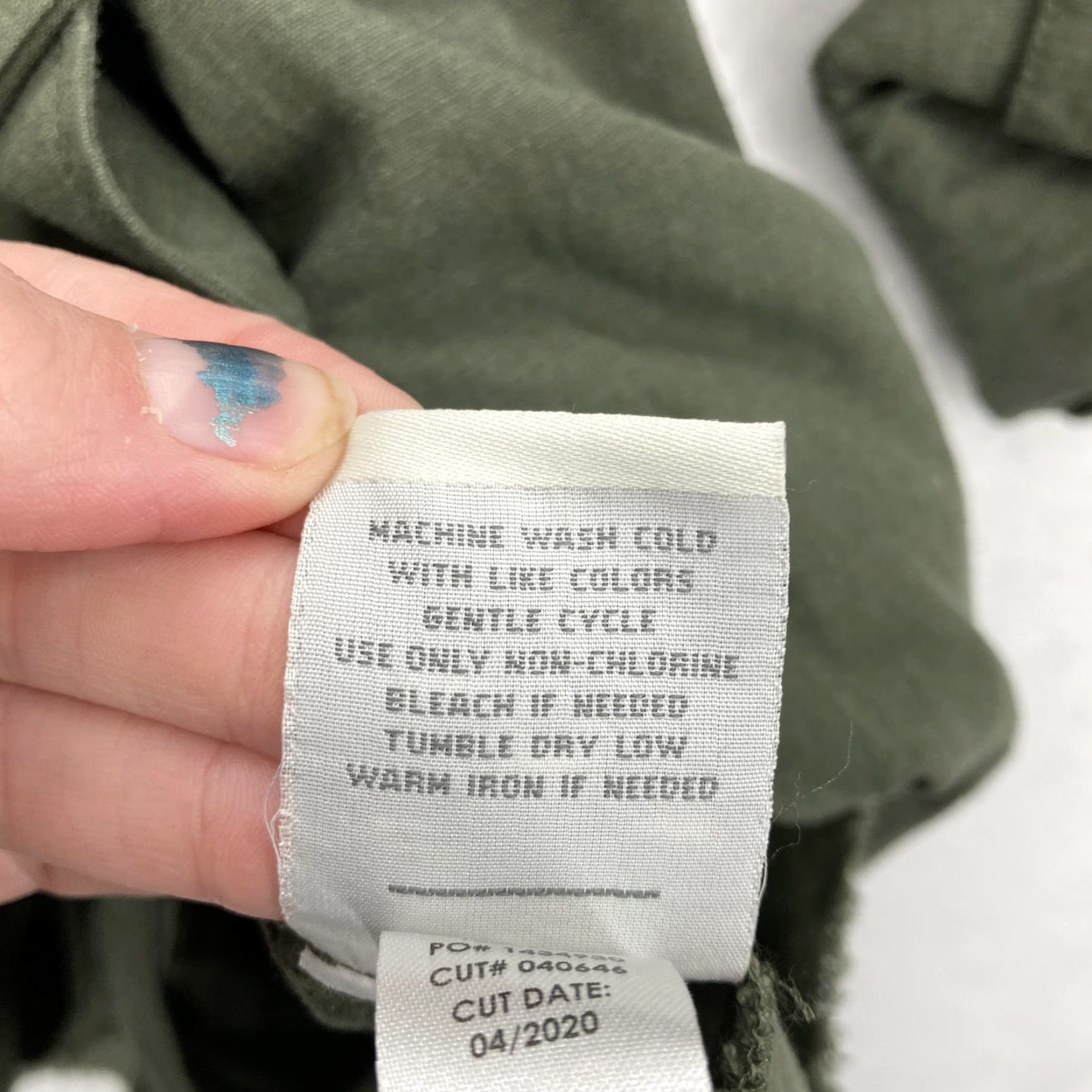 Torrid Torrid Jacket Womens 12 Olive Anorak Linen Blend Belted Utility Roll Tab Jacket Size XL / US 12-14 / IT 48-50 - 5 Thumbnail
