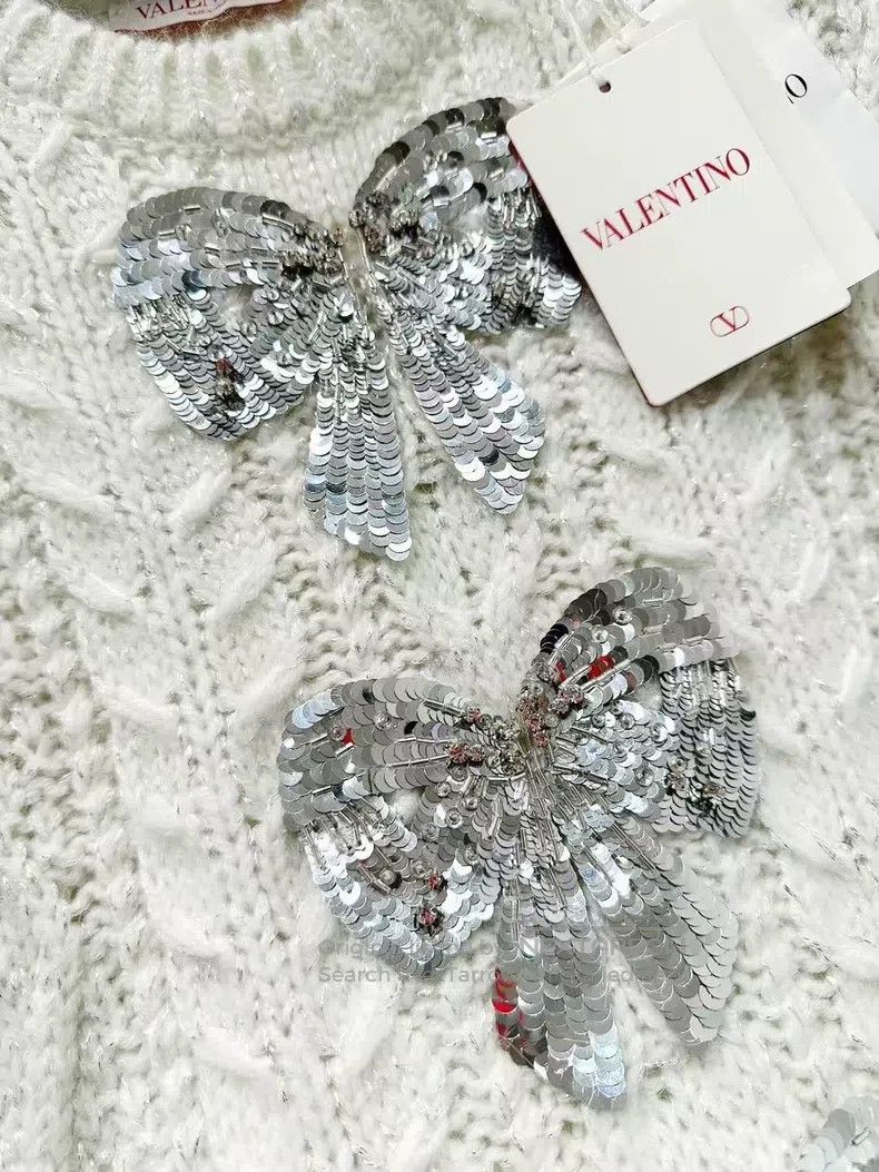 Valentino Valentino Sequin butterfly sweater Size XS / US 0-2 / IT 36-38 - 4 Thumbnail