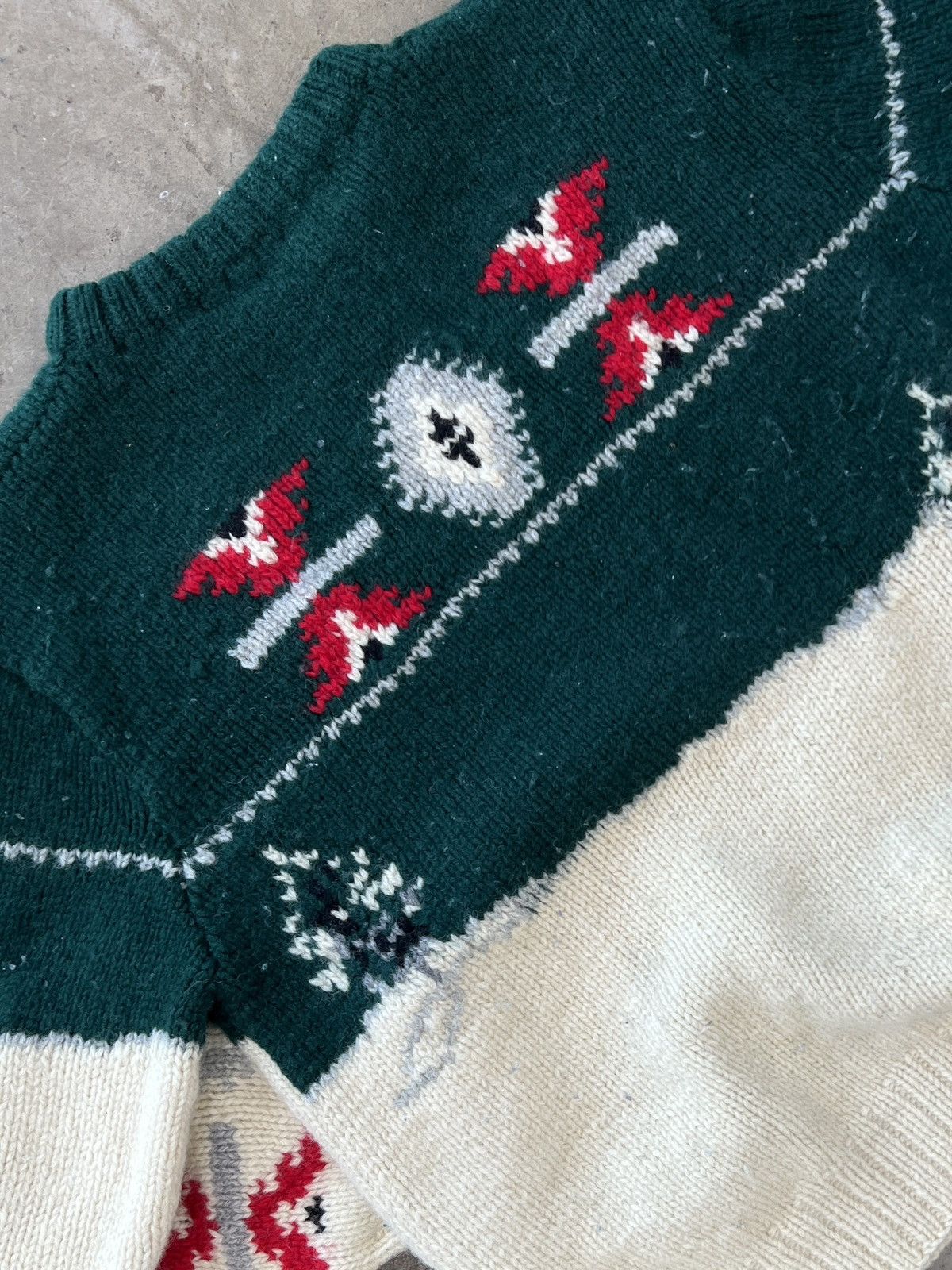 Vintage Vintage John Ashford Knit Wool Sweater XL Size US XL / EU 56 / 4 - 4 Thumbnail