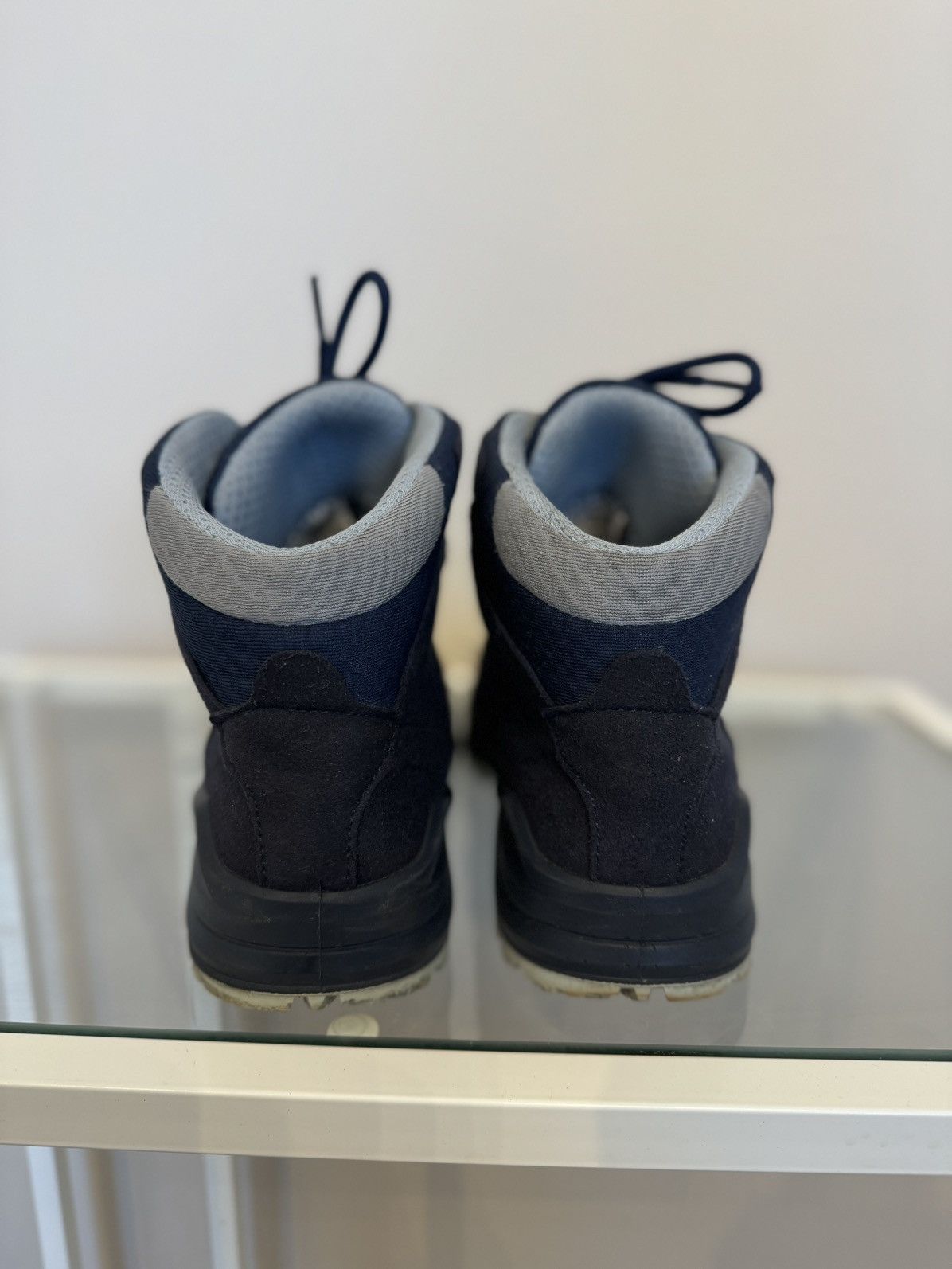 Goretex × LOWA Lowa Gore Tex boots trekking gtx shoes lace up navy Size US 6.5 / EU 39-40 - 4 Thumbnail