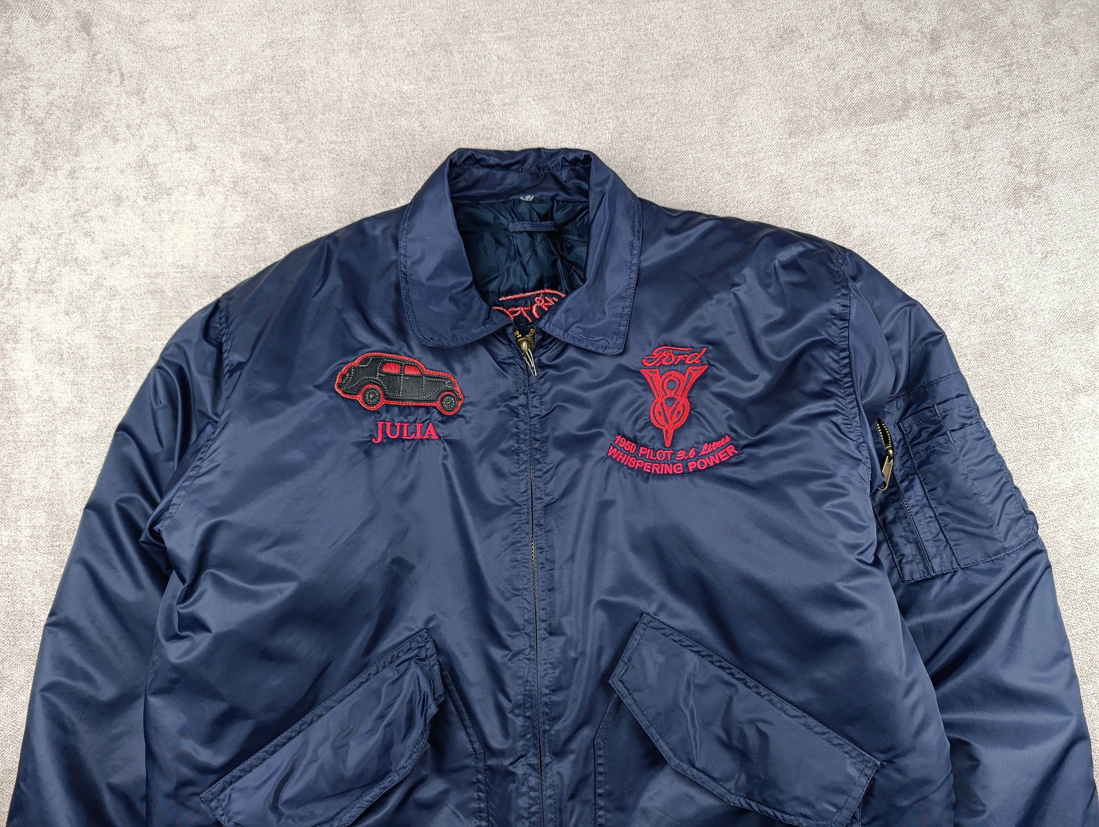 Ford Ford Julia Vintage Bomber Jacket Size US XL / EU 56 / 4 - 5 Thumbnail