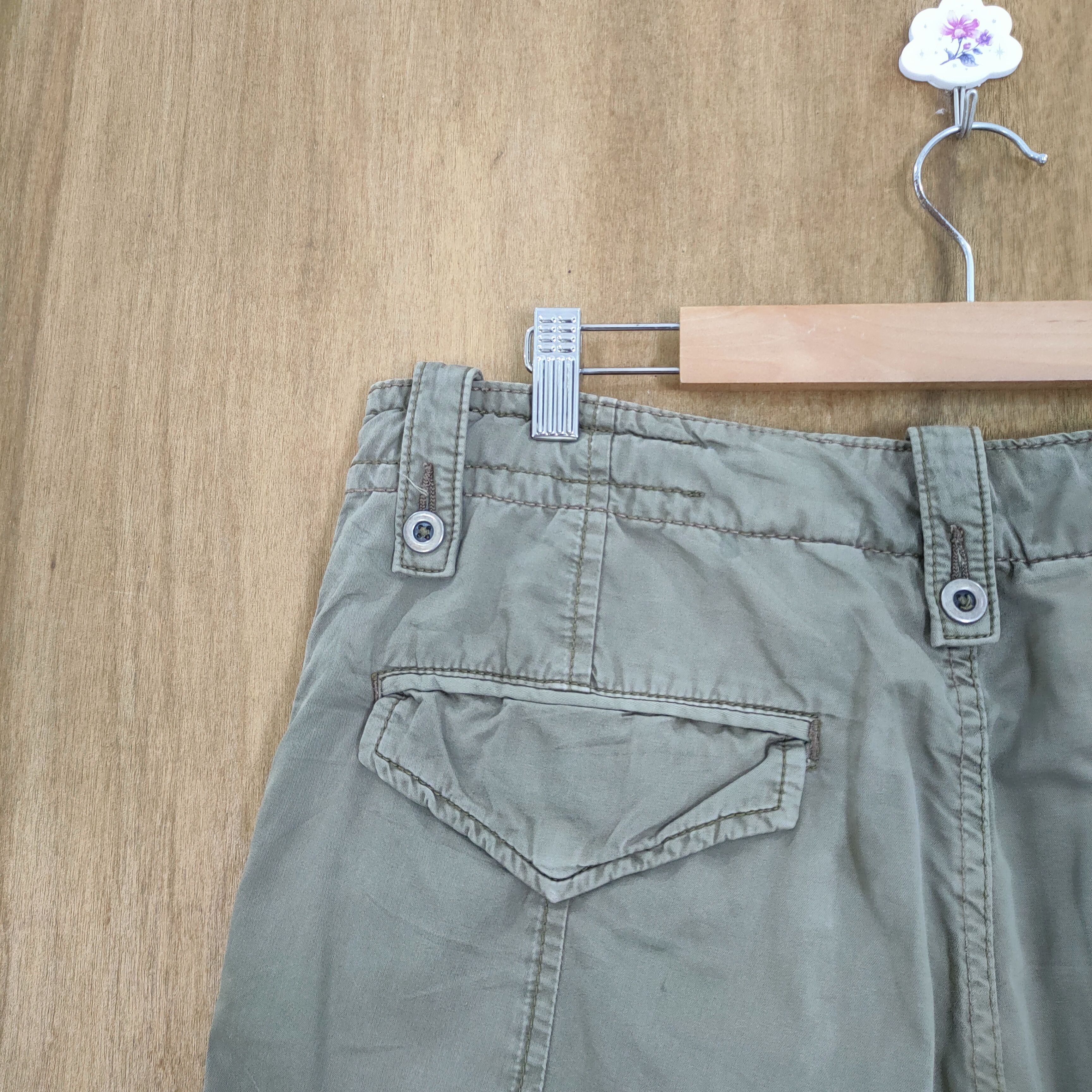 Japanese Brand Z BRAND SURPLUS MULTIPOCKET BONDAGE CARGO PANTS Size US 32 / EU 48 - 11 Thumbnail