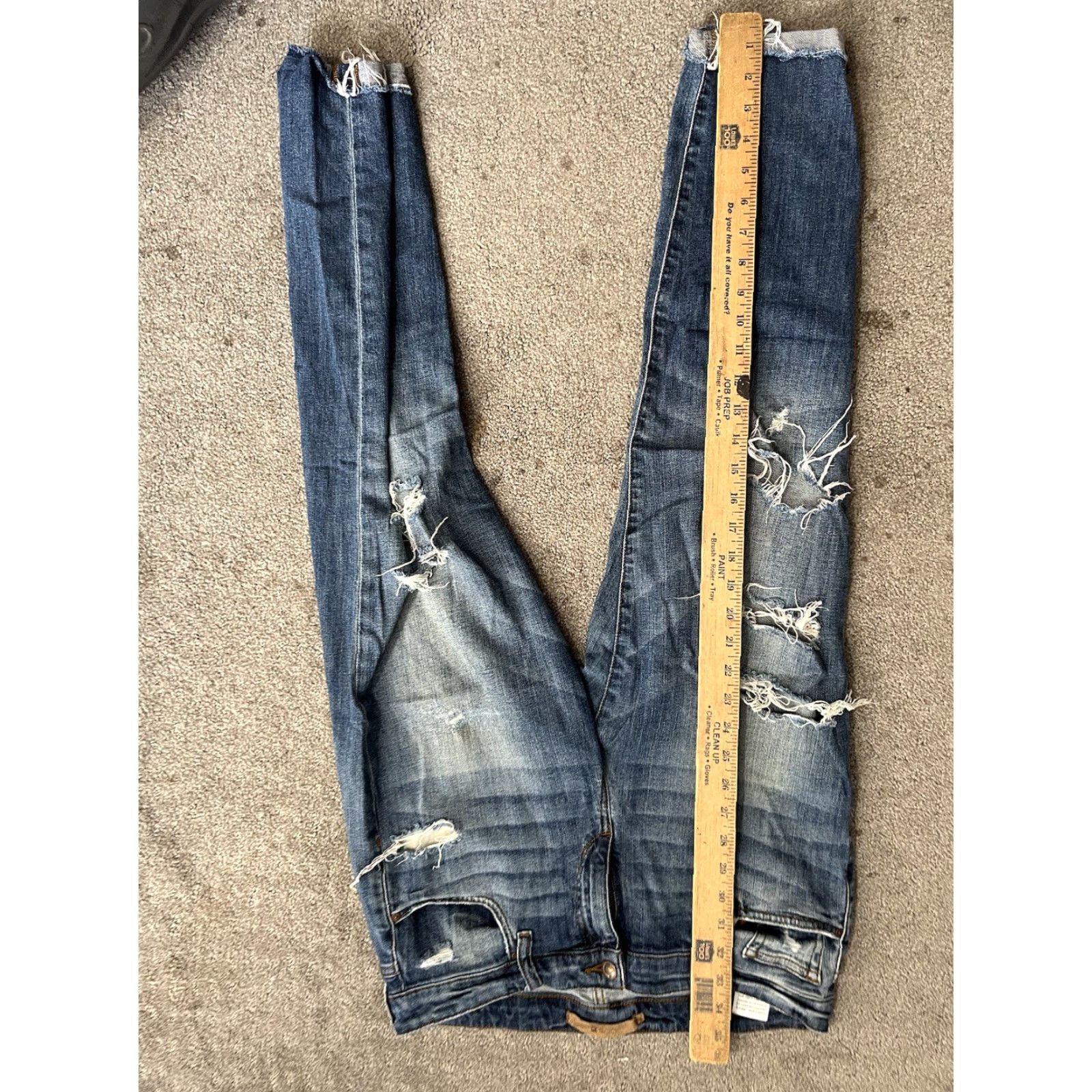 Vintage Women’s Joe's Jeans Size 29 Crop Slim Boyfriend Blue Denim Stretch UEC Size 29" - 6 Thumbnail