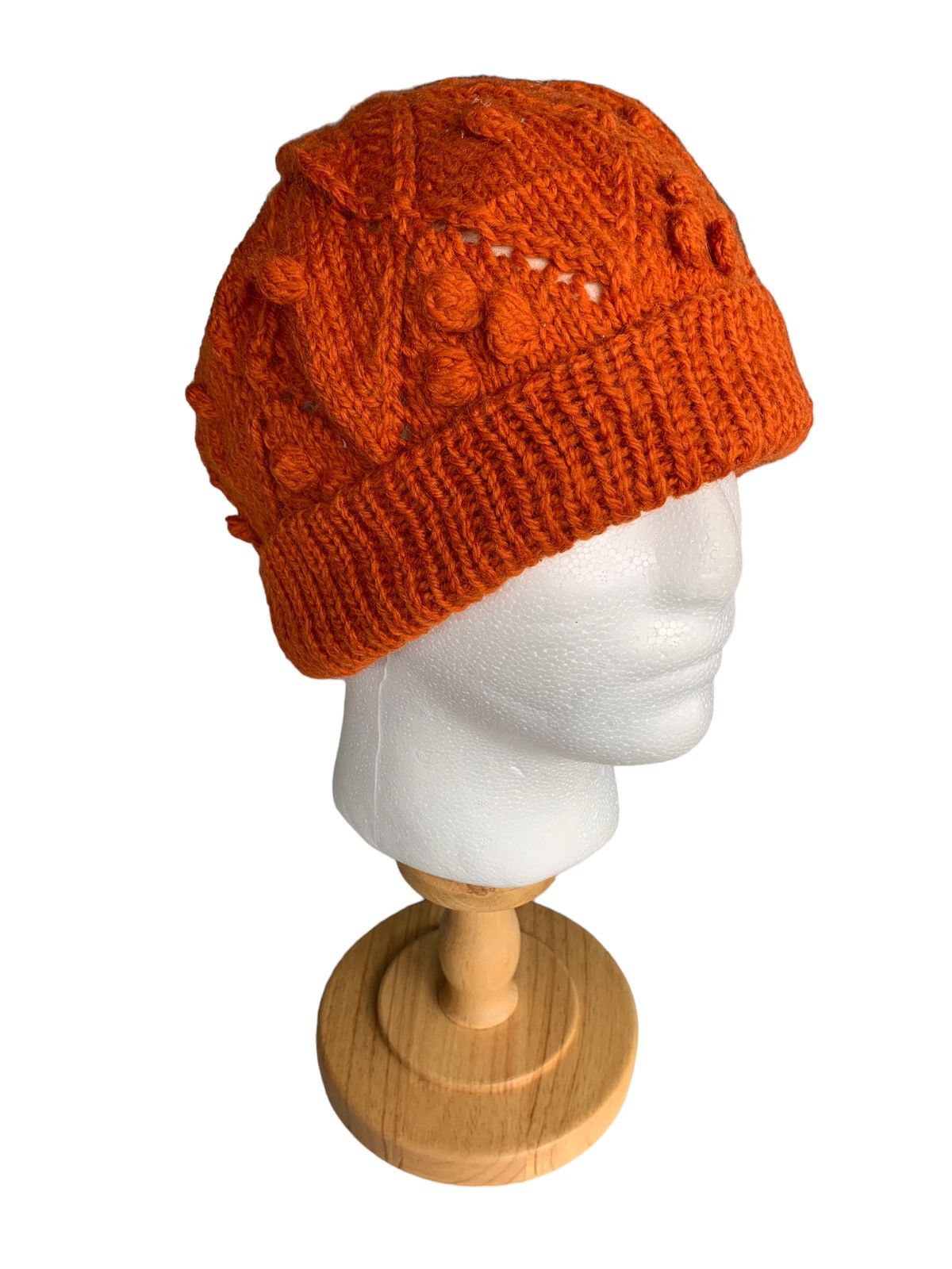 Japanese Brand × Kapital × Vintage Rare Nice Design Crochet Knit Beanie Hats Size ONE SIZE - 6 Thumbnail