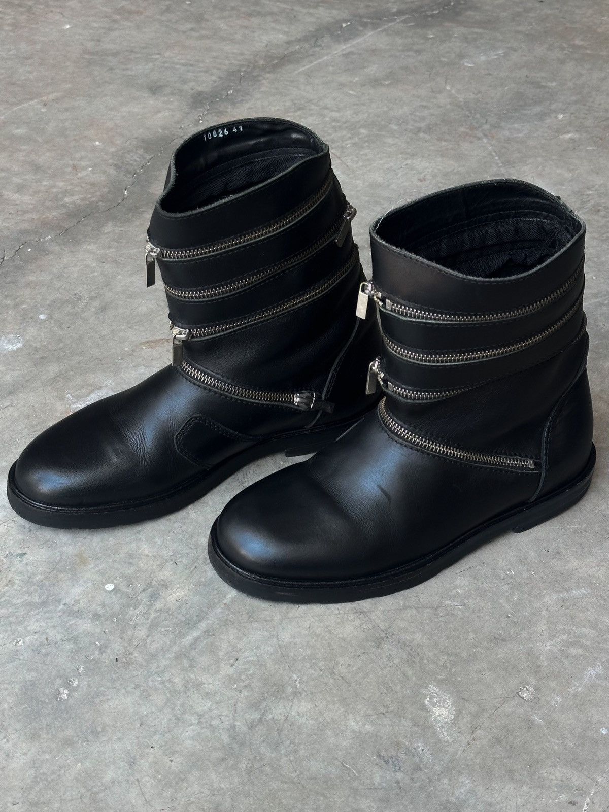 Raf simons accordion boots deals