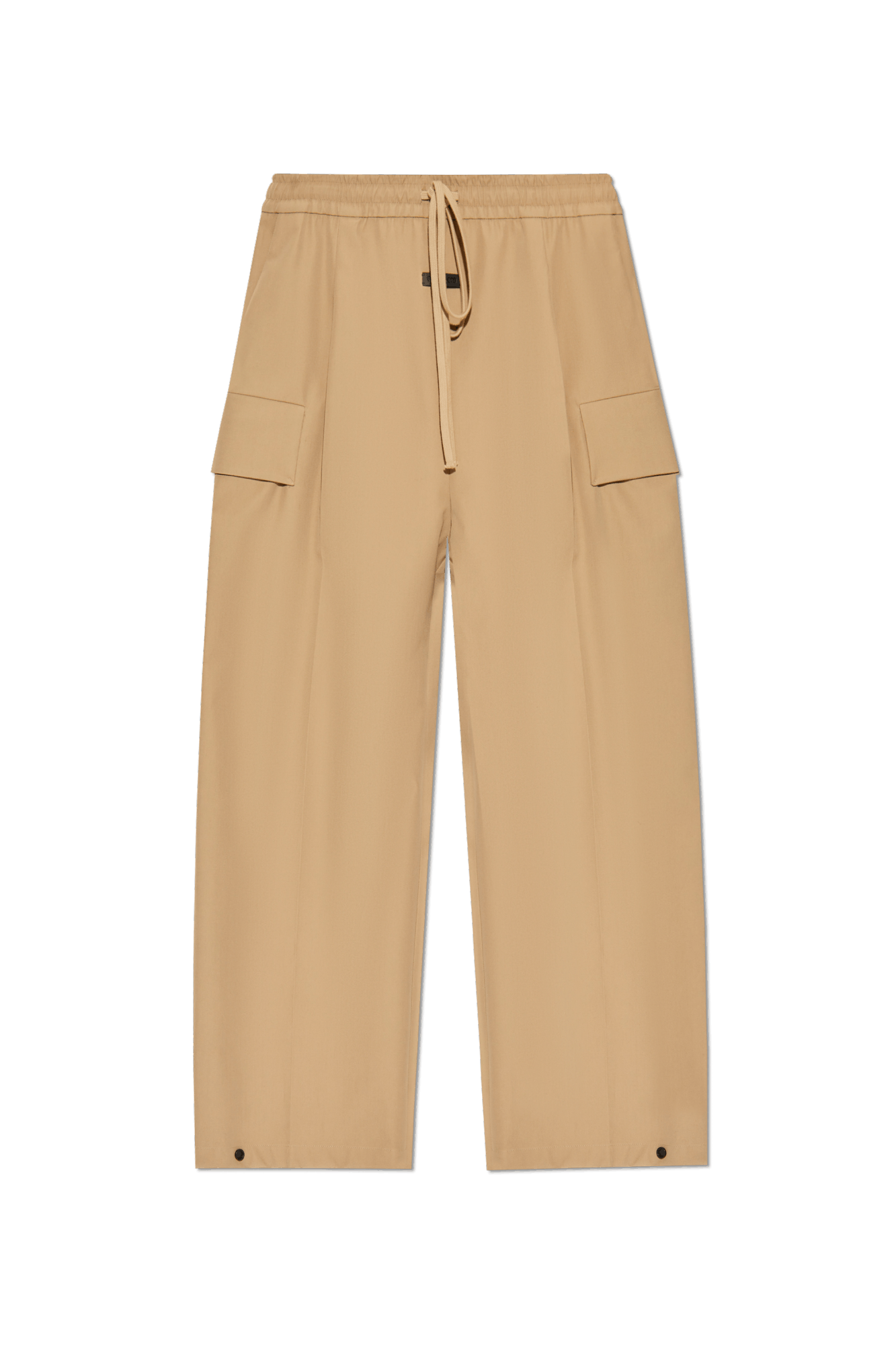 Fear of God o1s22i1n1024 Cargo Wool And Cotton Blend Trousers in Beige Size US 34 / EU 50 - 1 Thumbnail