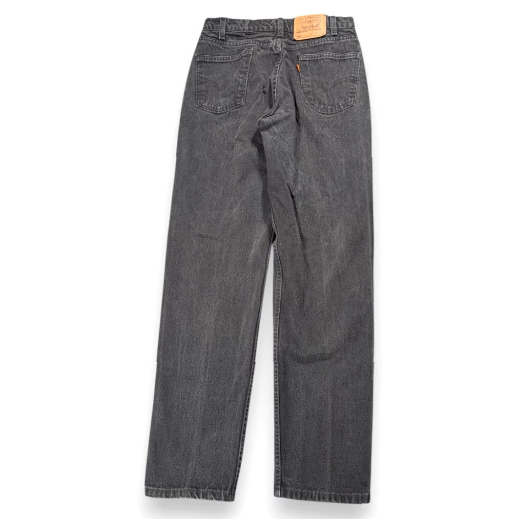 Levi's VINTAGE Levi's 550 Jeans Mens 30x34 Black Relaxed Denim USA 90s Orange Tab 5-Pocket Size US 30 / EU 46 - 2 Thumbnail