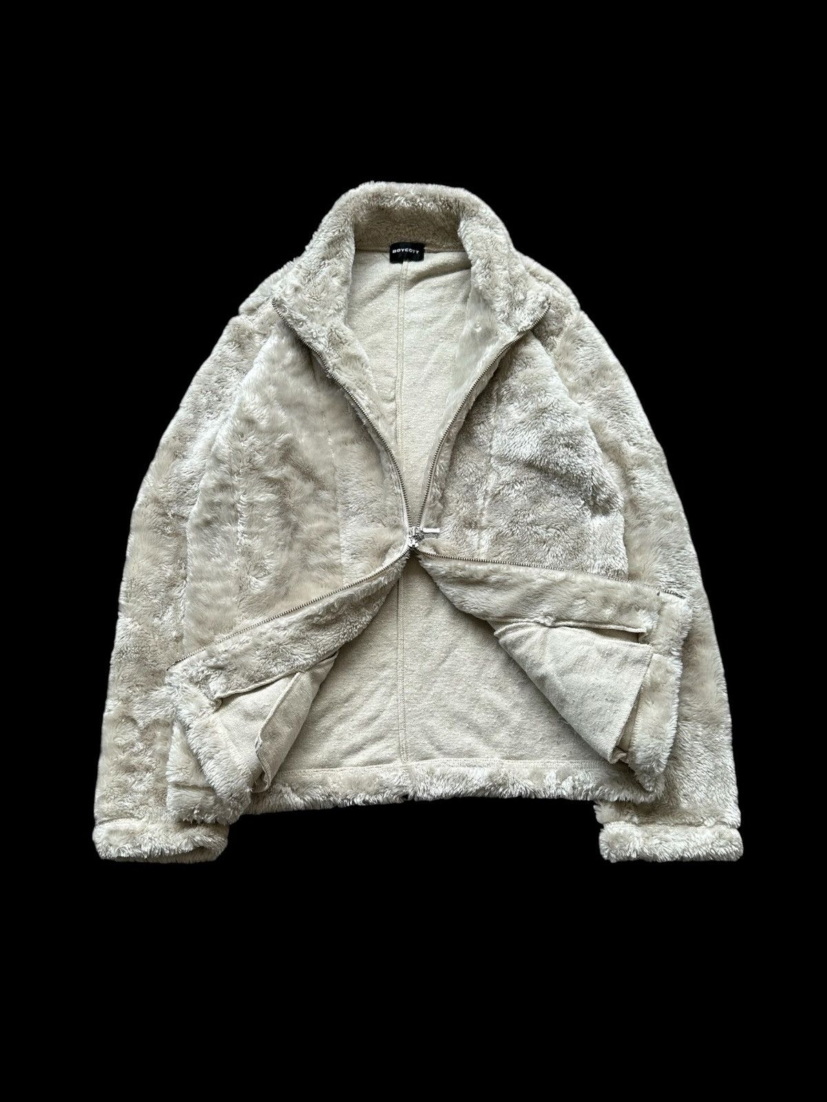 Boycott 00's Boycott fleece shaggy zipper jacket Size US M / EU 48-50 / 2 - 3 Thumbnail