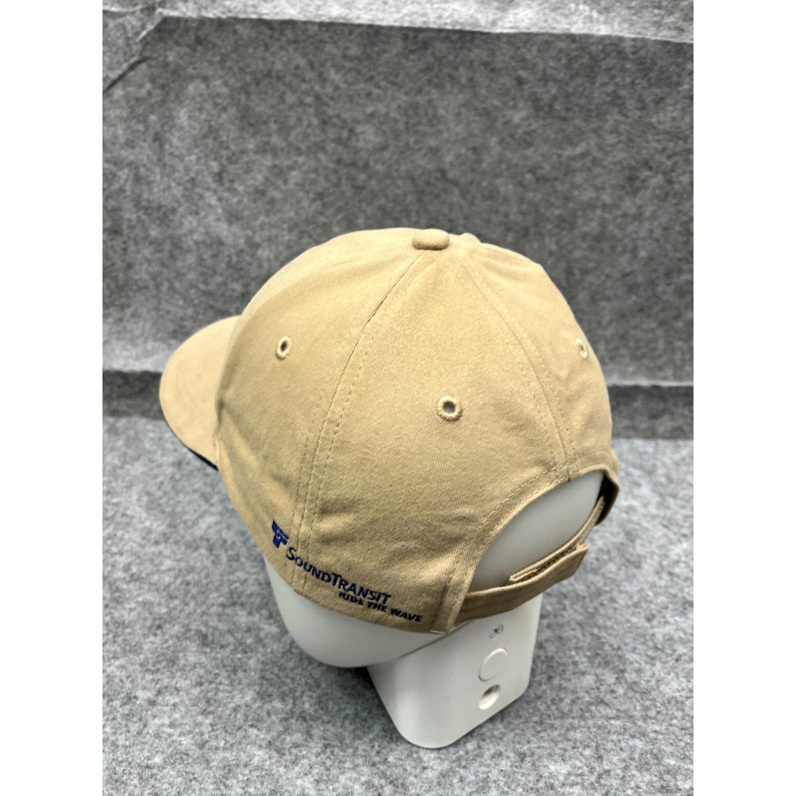 Vintage VINTAGE Emerald Downs 10th Anniversary Hat Cap Strap Back Adult One Size Beige Cotton Size ONE SIZE - 5 Thumbnail