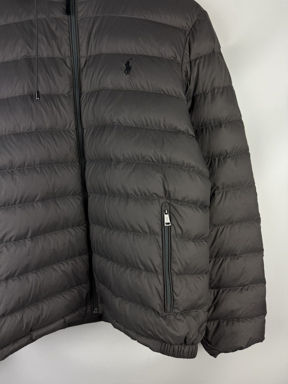 Polo Ralph Lauren Polo Ralph Lauren Micro Down Puffer Hooded Full Zip Jacket Size US L / EU 52-54 / 3 - 4 Thumbnail