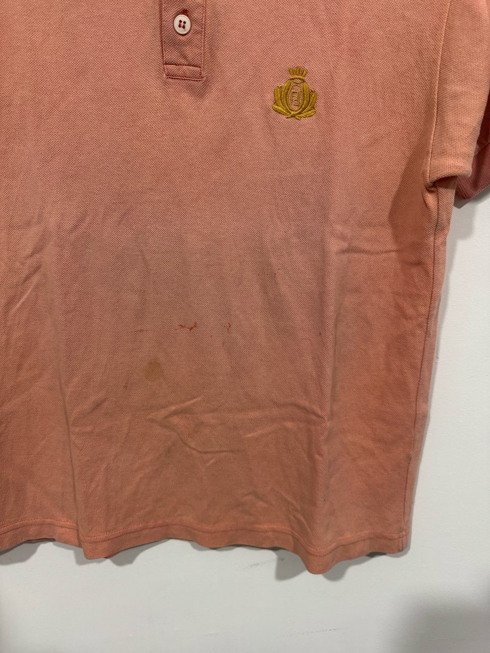 Fendi × Vintage Vintage Fendi Peach Polo Tee Size US L / EU 52-54 / 3 - 2 Thumbnail