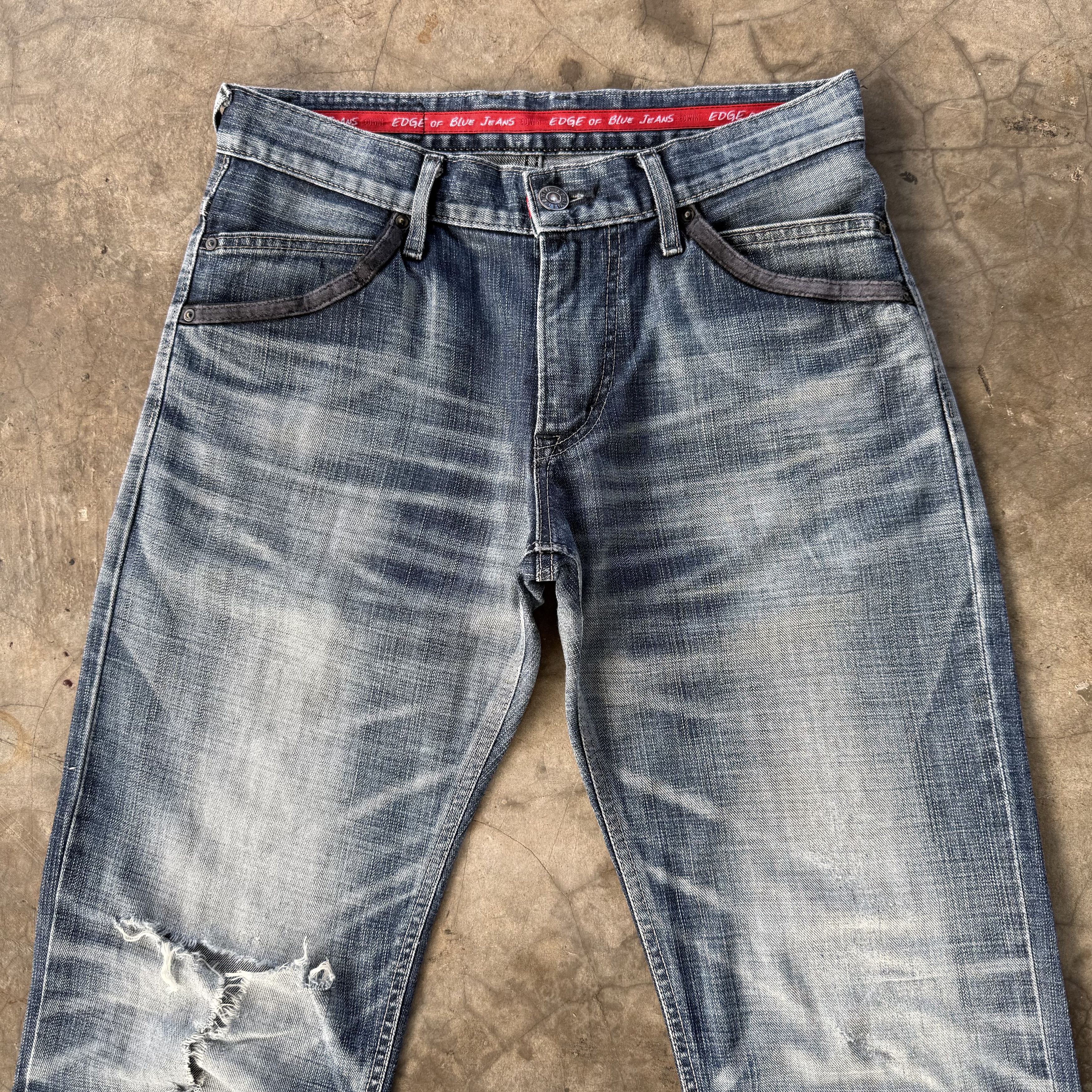 Edwin W32x33 Vintage Edwin Faded Stonewash Jean Denim Pants Size US 32 / EU 48 - 3 Thumbnail