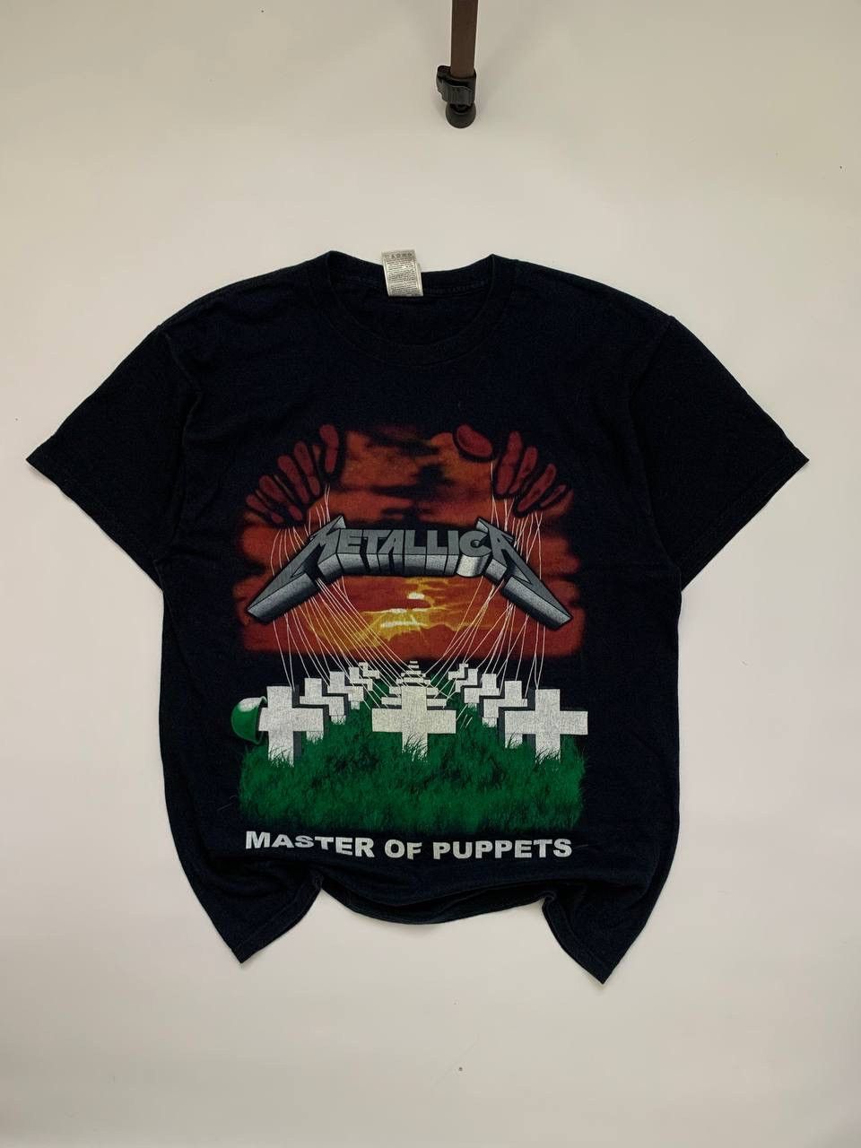 Band Tees × Metallica × Vintage Metallica Master Of Puppets Graphic Band Tee Size US L / EU 52-54 / 3 - 1 Thumbnail