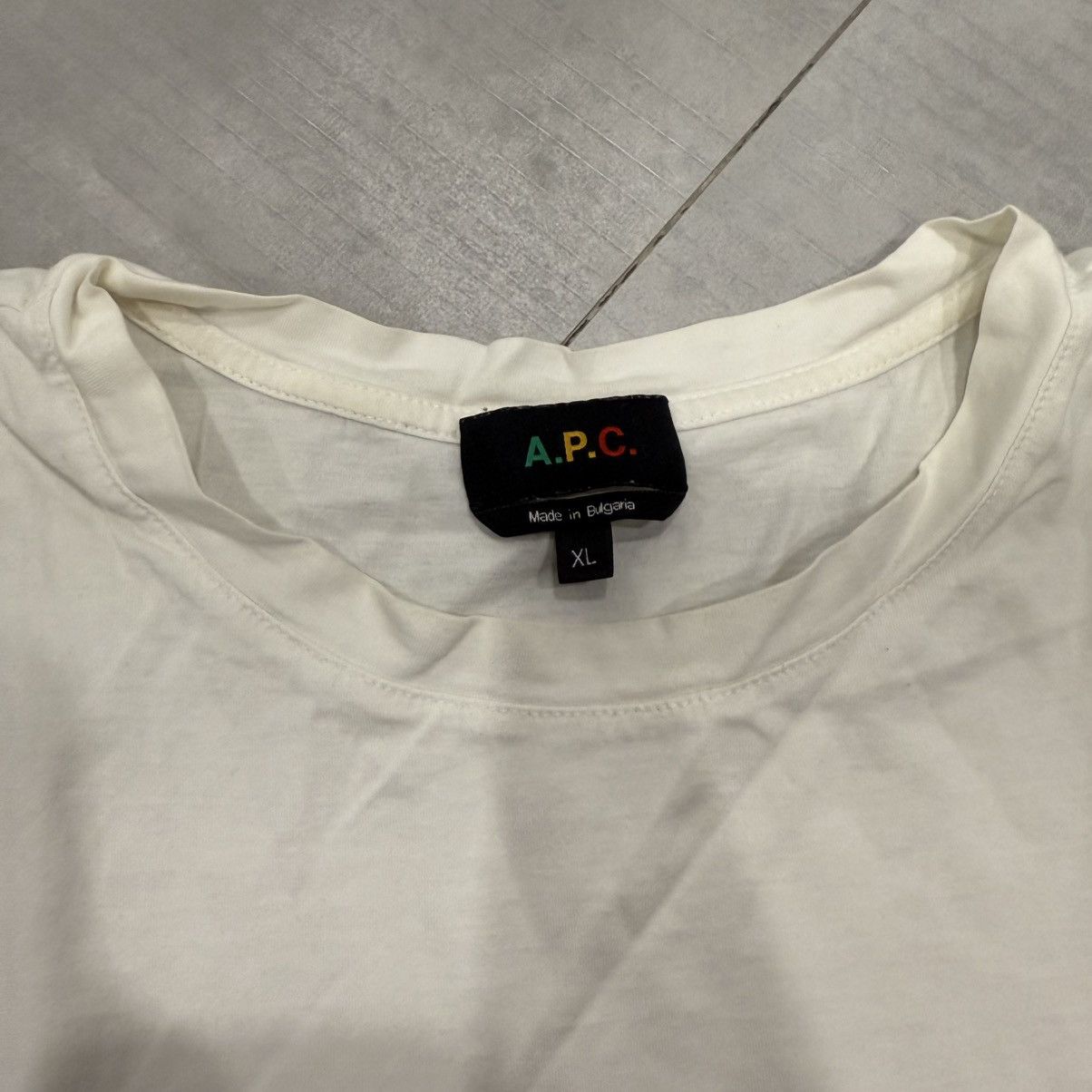 A.P.C. APC Logo T Shirt Large Size US L / EU 52-54 / 3 - 3 Thumbnail