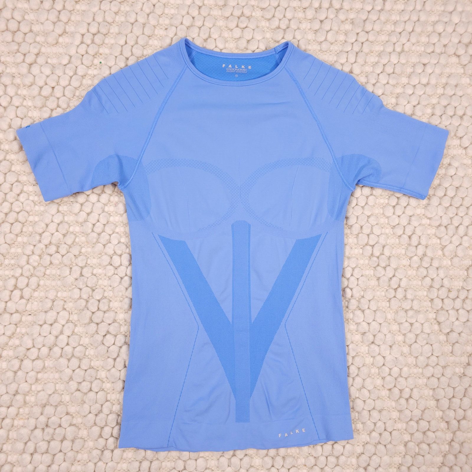 FALKE Falke Women's Warm Short Sleeve T-Shirt Blue Sz Small Size S / US 4 / IT 40 - 5 Thumbnail