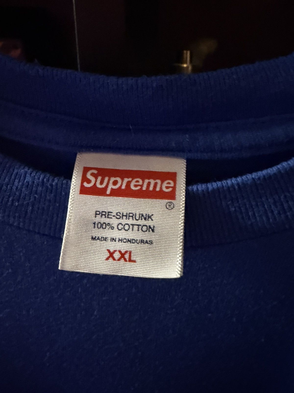 Supreme Supreme FW25 “Girls tee” blue Size US XXL / EU 58 / 5 - 3 Thumbnail