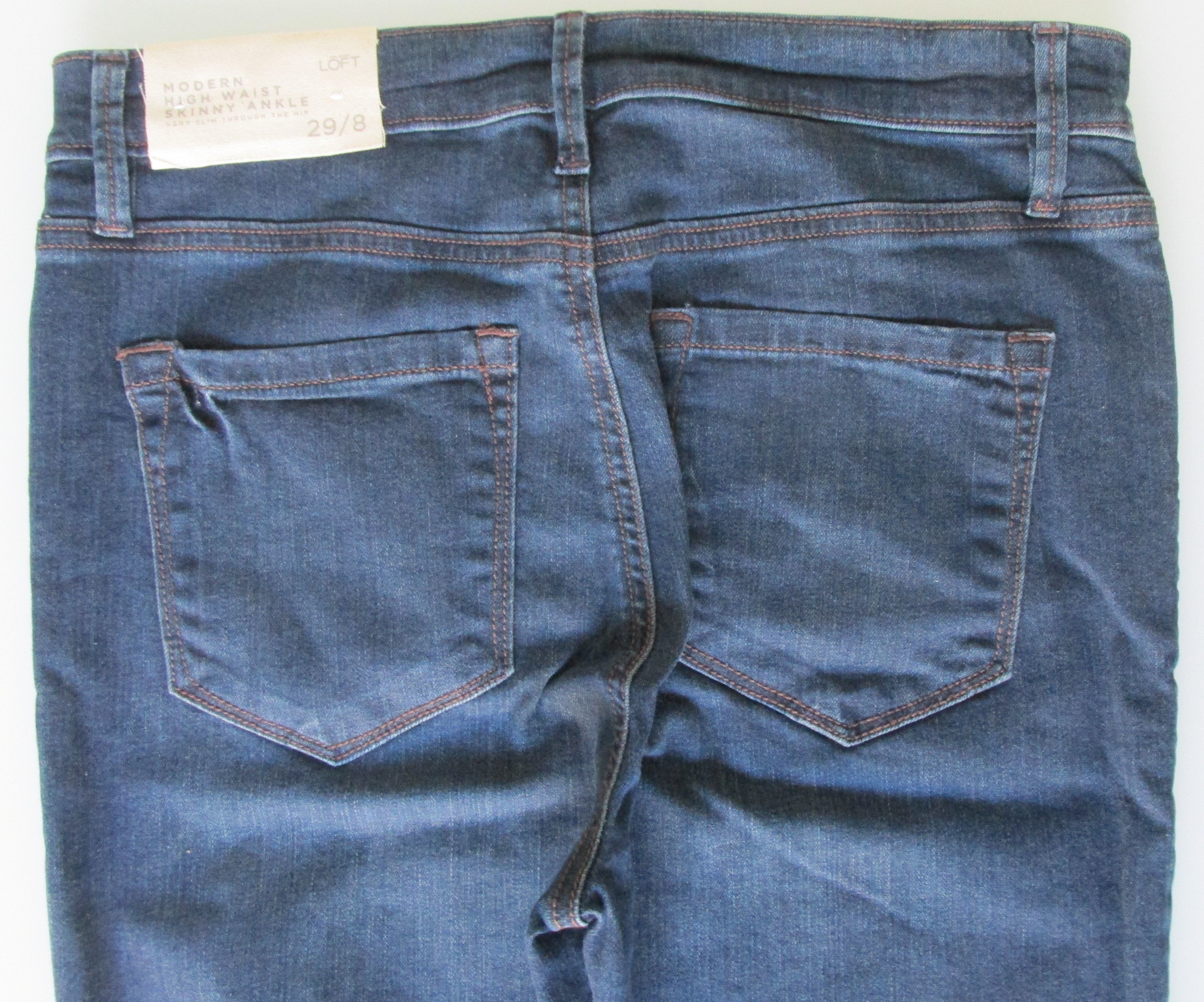 Ann Taylor Ann Taylor (NWT) Modern High Waisted Skinny Jeans Size 8 Size 30" / US 8 / IT 44 - 6 Thumbnail