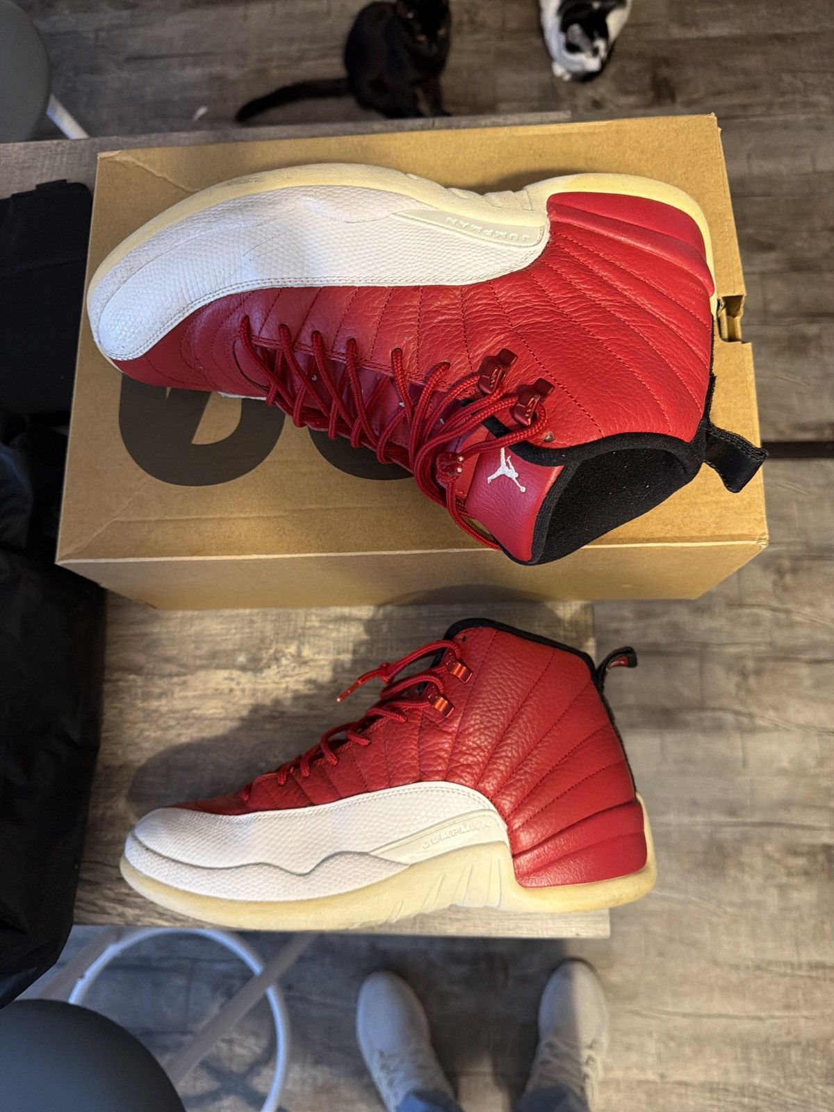 Jordan Brand Jordan 12 Gym Red Size US 10 / EU 43 - 1 Thumbnail