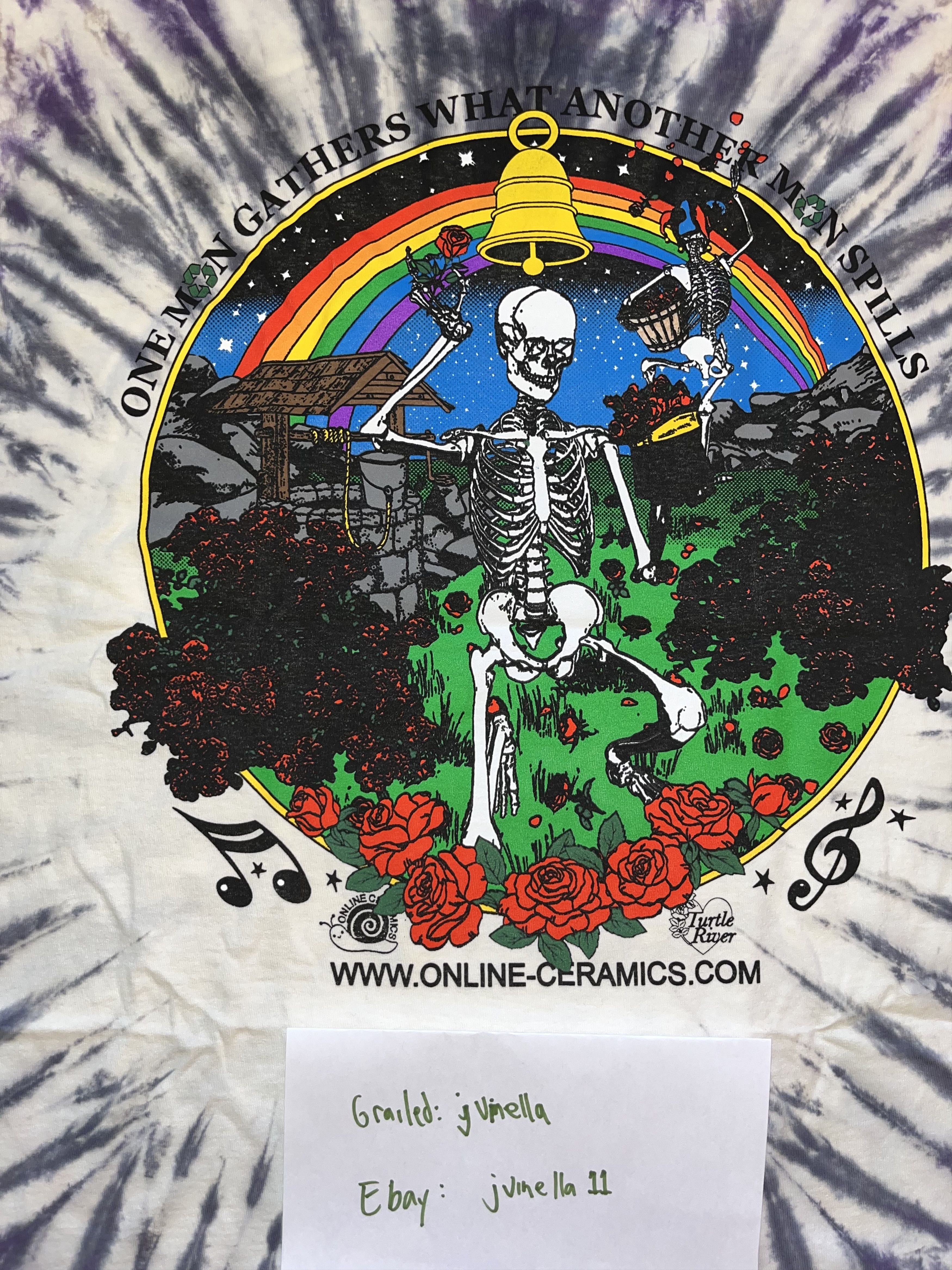 Grateful Dead × Online Ceramics Online ceramics NFA long sleeve size L brand new Size US L / EU 52-54 / 3 - 4 Thumbnail