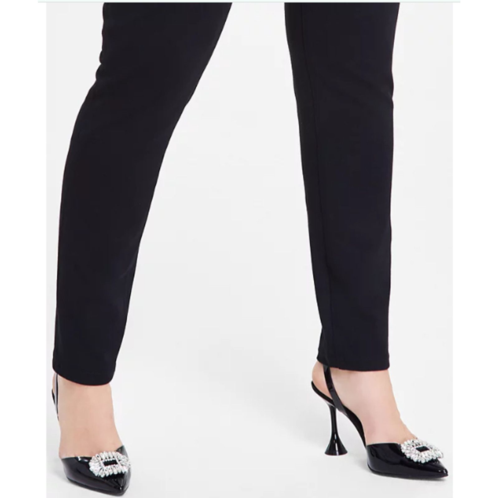 I.N.C New INC Womens Plus Size 26W Skinny Mid Rise Ponte Pants Size 42" / US 20 - 4 Thumbnail