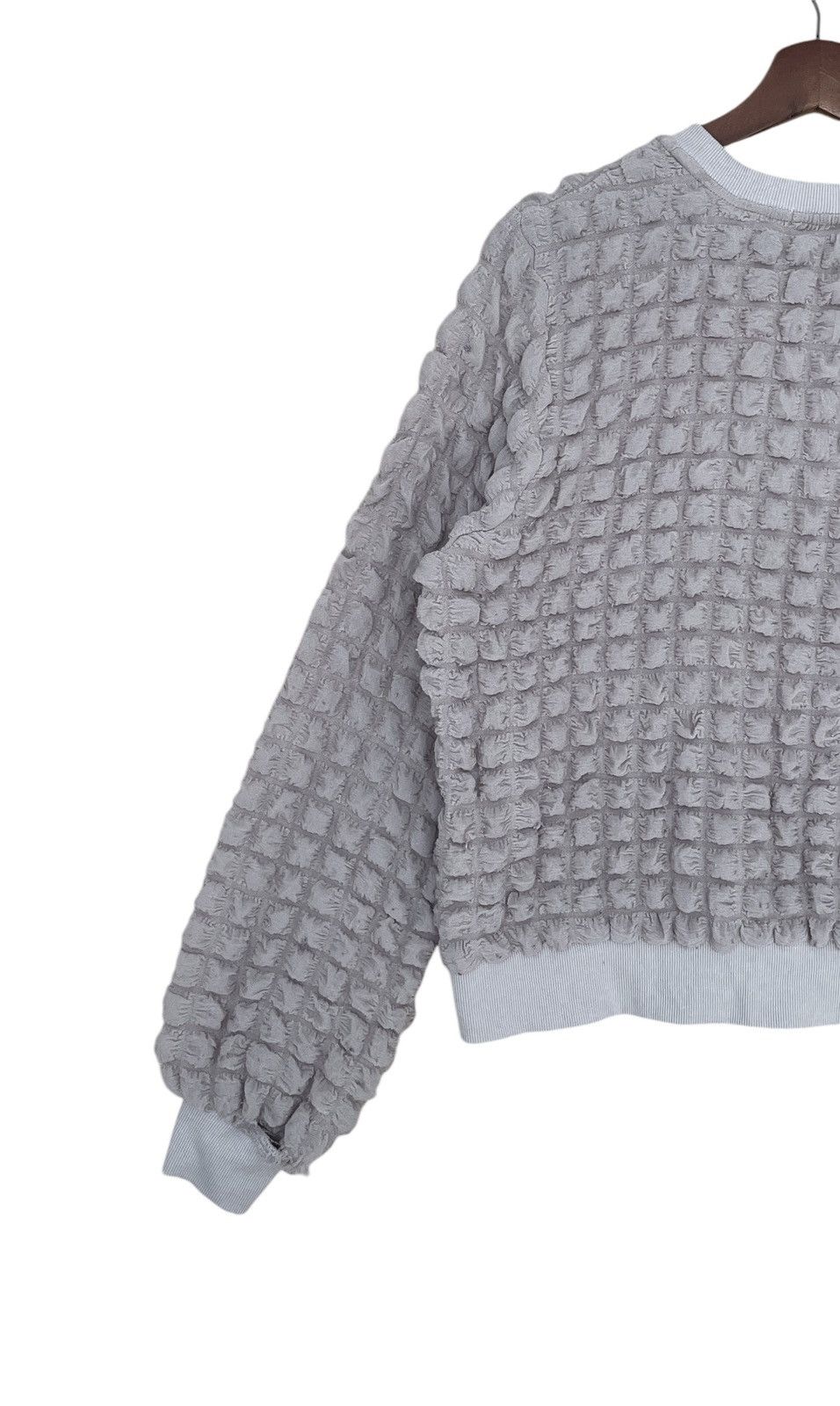 Japanese Brand × Vintage Vintage Japanese Brand Colza Fur Bubble Sweatshirt 2000s Size US M / EU 48-50 / 2 - 5 Thumbnail