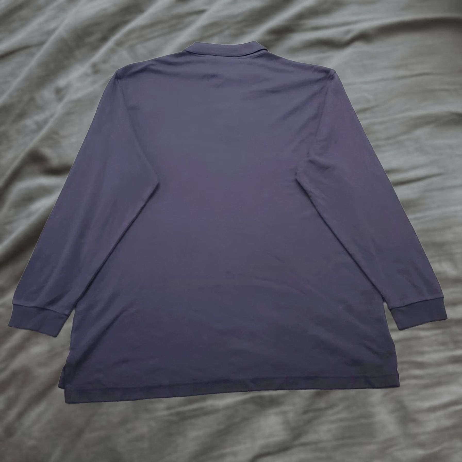 Jos. A. Bank Jos. A. Bank Polo Shirt Men 2XL Navy High Low Slit Long Sleeve Spread Collared Shirt Size US XXL / EU 58 / 5 - 1 Thumbnail