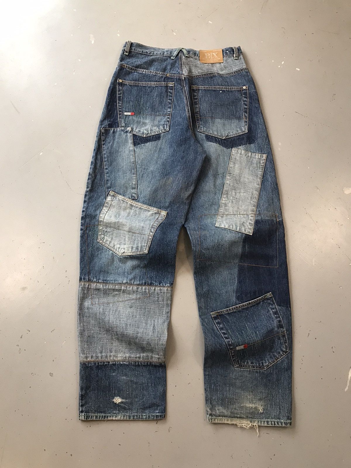 JNCO × Southpole × Vintage Vintage bix bix bix rework straight denim Size US 32 / EU 48 - 2 Thumbnail