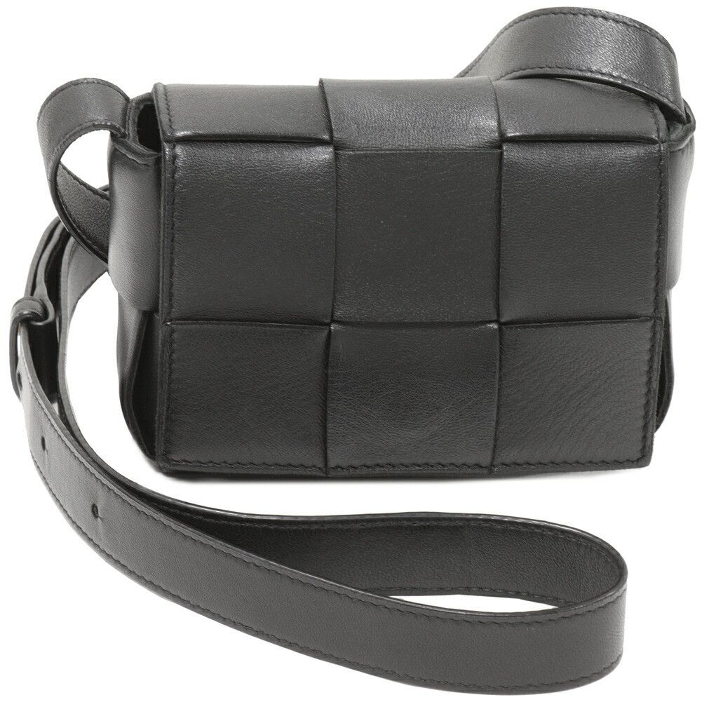 Bottega Veneta Bottega Veneta Lambskin Cassette Candy Shoulder Bag 666688 Leather Shoulder Bag 666688