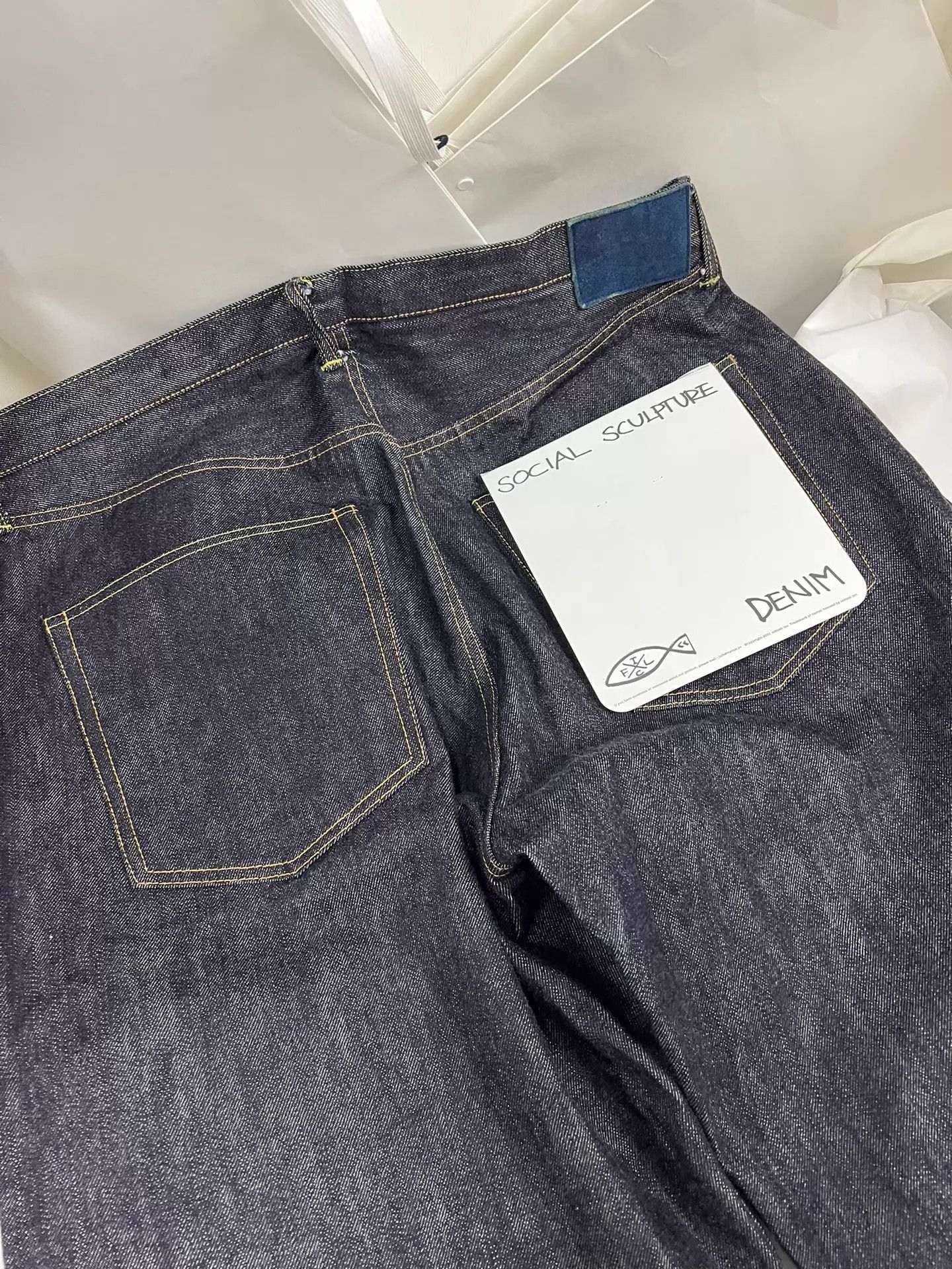 Visvim VISVIM SOCIAL SCULPTURE DENIM 01 WIDE DRY 01.3RW W36 L30 1W Size US 30 / EU 46 - 6 Thumbnail