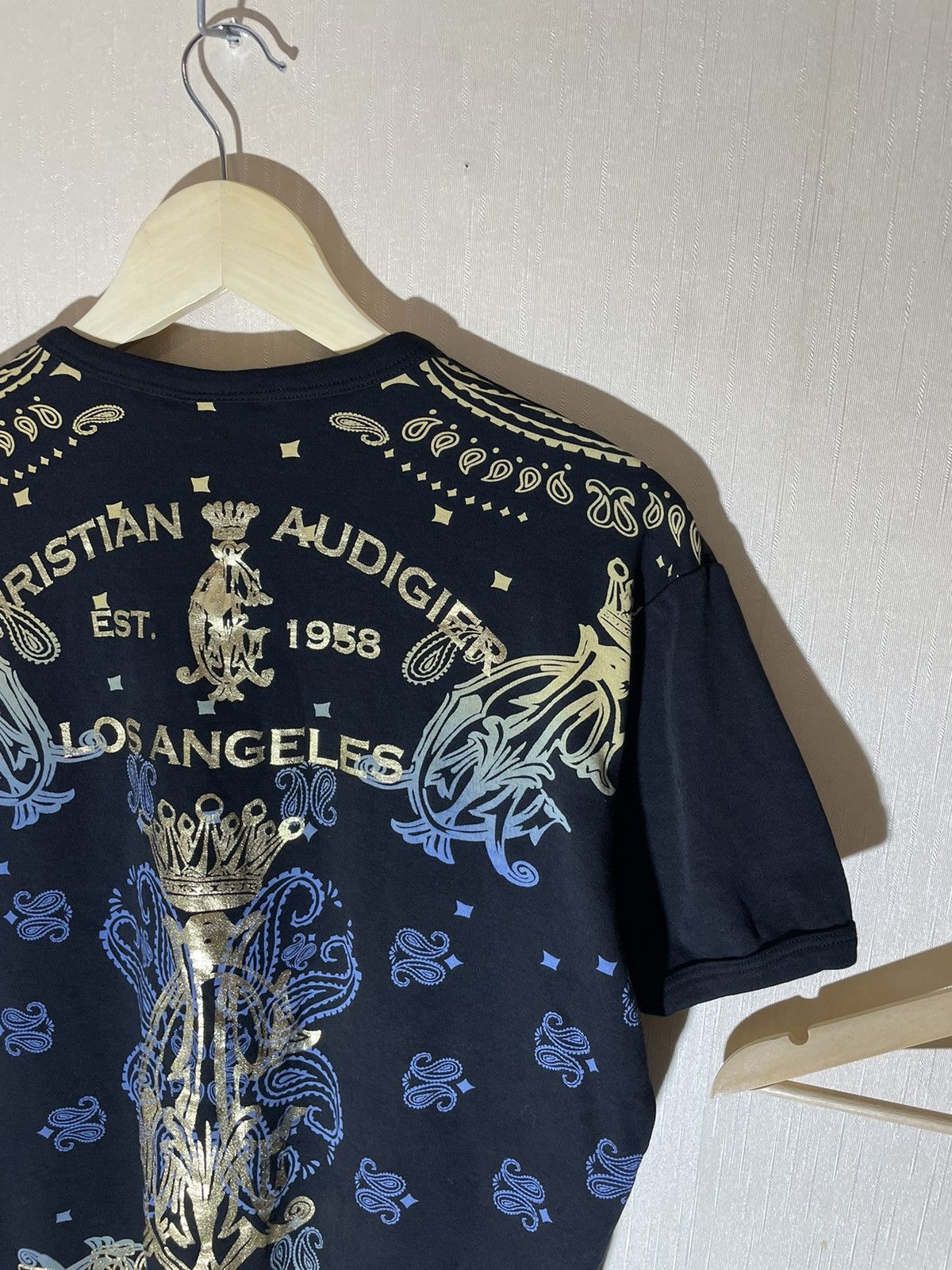 Christian Audigier × Ed Hardy × Vintage Christian Audigier Ed hardy Japanese streetwear T shirt Size US XL / EU 56 / 4 - 10 Thumbnail