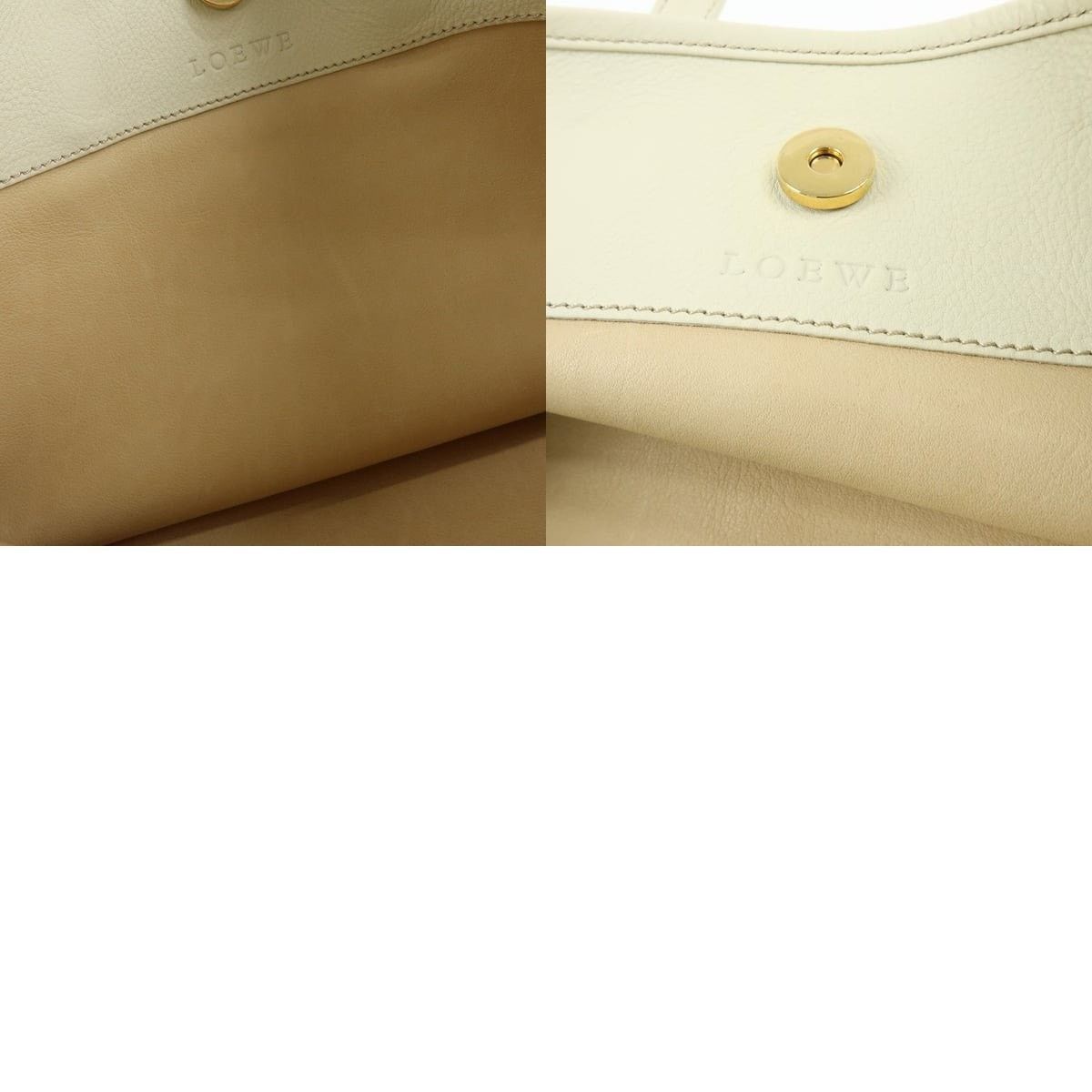 Loewe Loewe Anagram Suede Tote Tan Size ONE SIZE - 8 Thumbnail