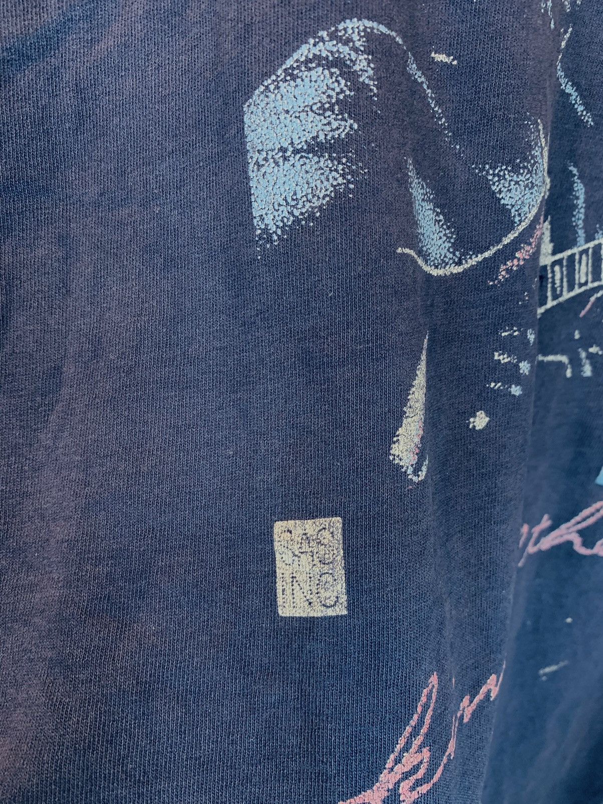 Band Tees × Vintage RARE* Vintage 1989 BB King Of The Blues World Tour Art Shirt Size US XL / EU 56 / 4 - 7 Thumbnail