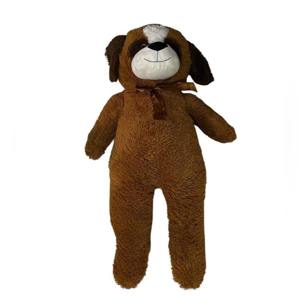 Designer Large Brown Plush Dog Toy Size ONE SIZE - 3 Thumbnail