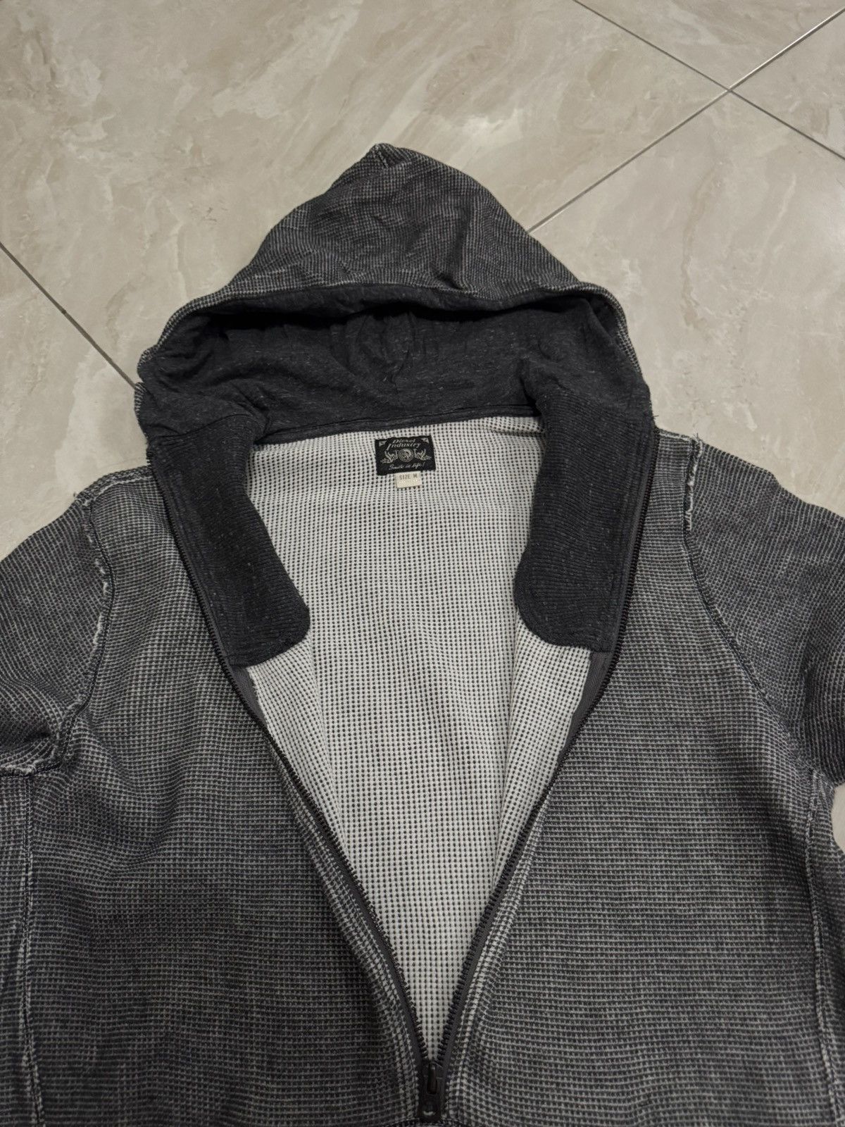 Diesel × Vintage 💥CRAZY AVANT-GARDE DIESELFADED ZIP HOODIE Size US M / EU 48-50 / 2 - 9 Thumbnail