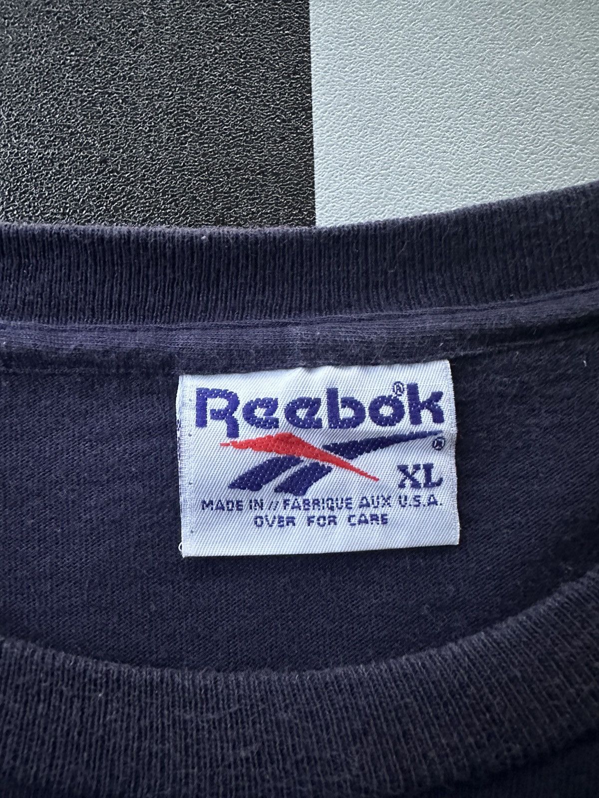 Reebok Vintage Reebok Oversize Big Logo A504 Size US XL / EU 56 / 4 - 8 Thumbnail
