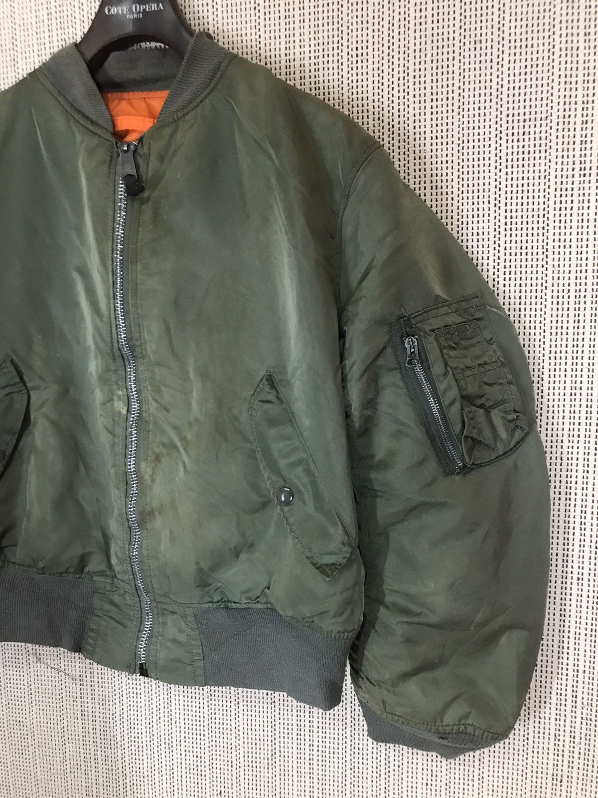 Alpha Industries ‼️RIOT RIOT VINTAGE BOMBER JACKET ALPHA INDUSTRIES ‼️ Size US L / EU 52-54 / 3 - 2 Thumbnail