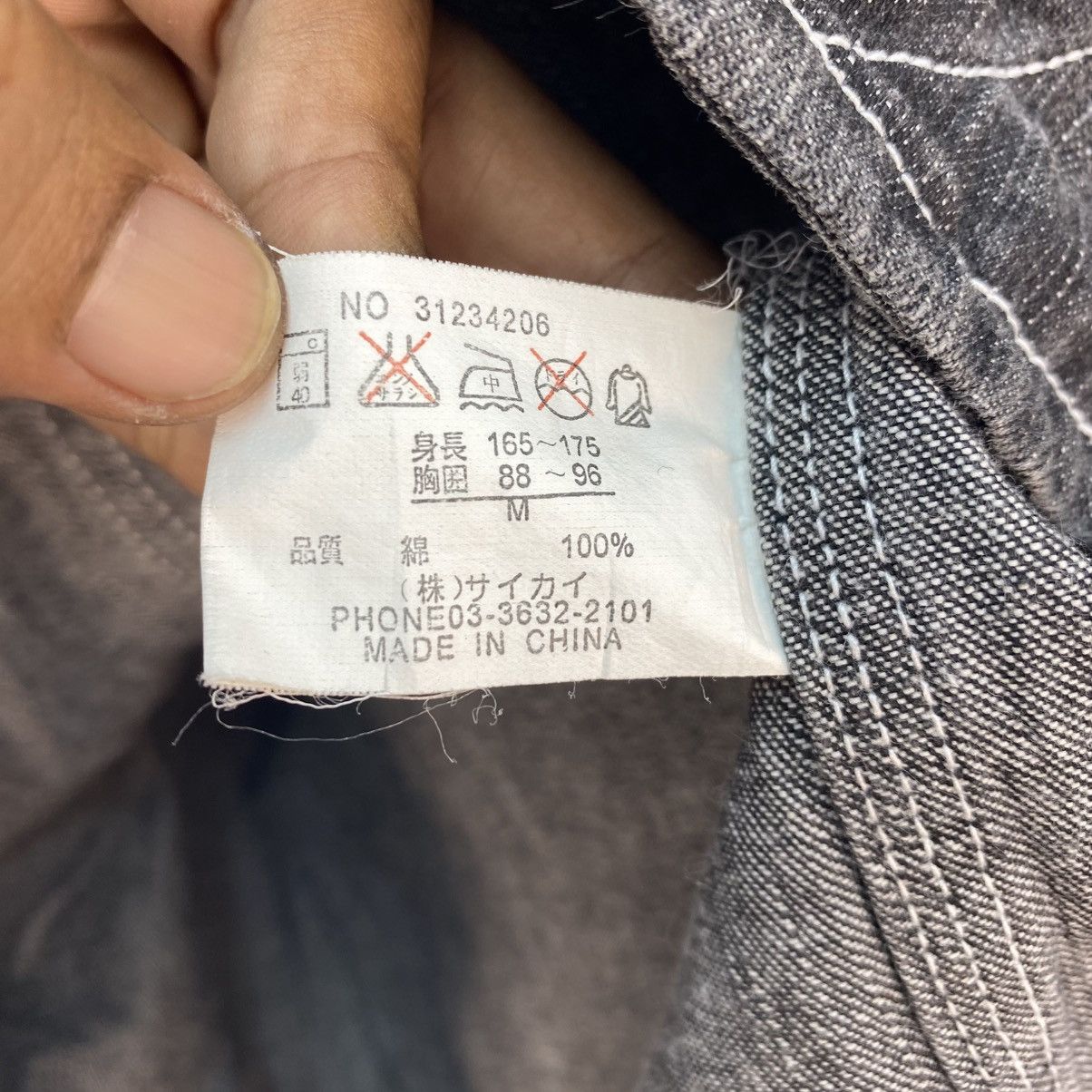 Japanese Brand 💥Vintage Lubricant 76 Style Denim Chore Jacket Size US M / EU 48-50 / 2 - 7 Thumbnail