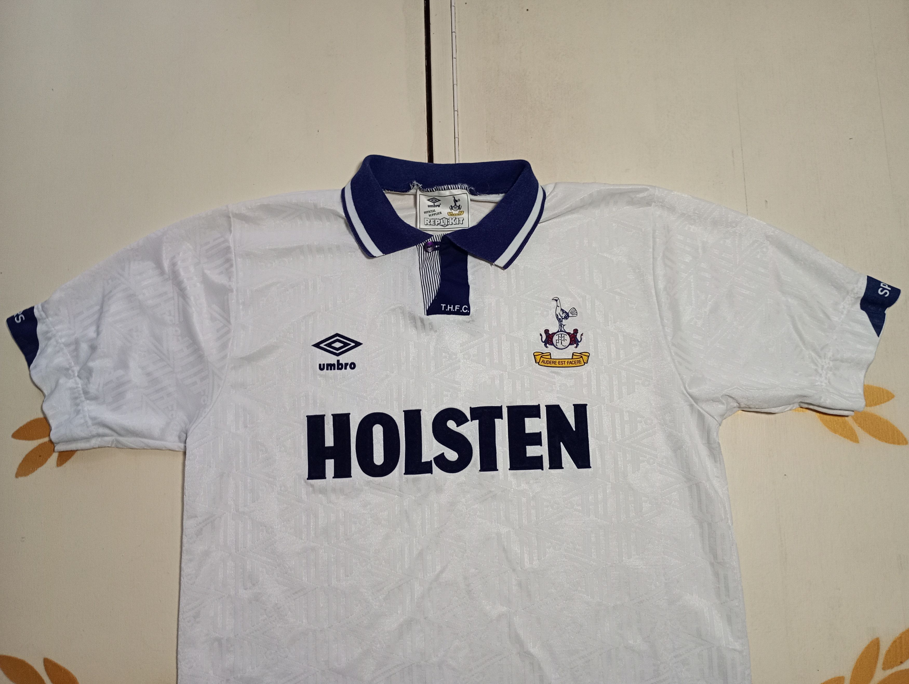 Umbro Umbro Tottenham Hotspur Home Jersey 1991-1993 Size US L / EU 52-54 / 3 - 5 Thumbnail
