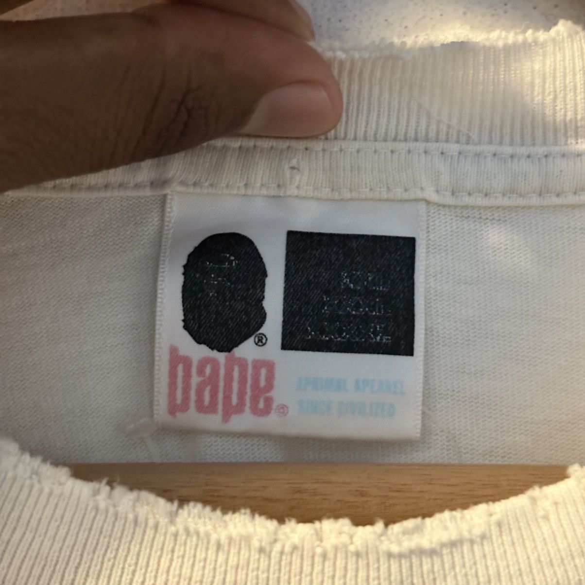 Bape Beautiful Distress A Bathing Ape Go Bape Tee Camo Print Size US M / EU 48-50 / 2 - 4 Thumbnail