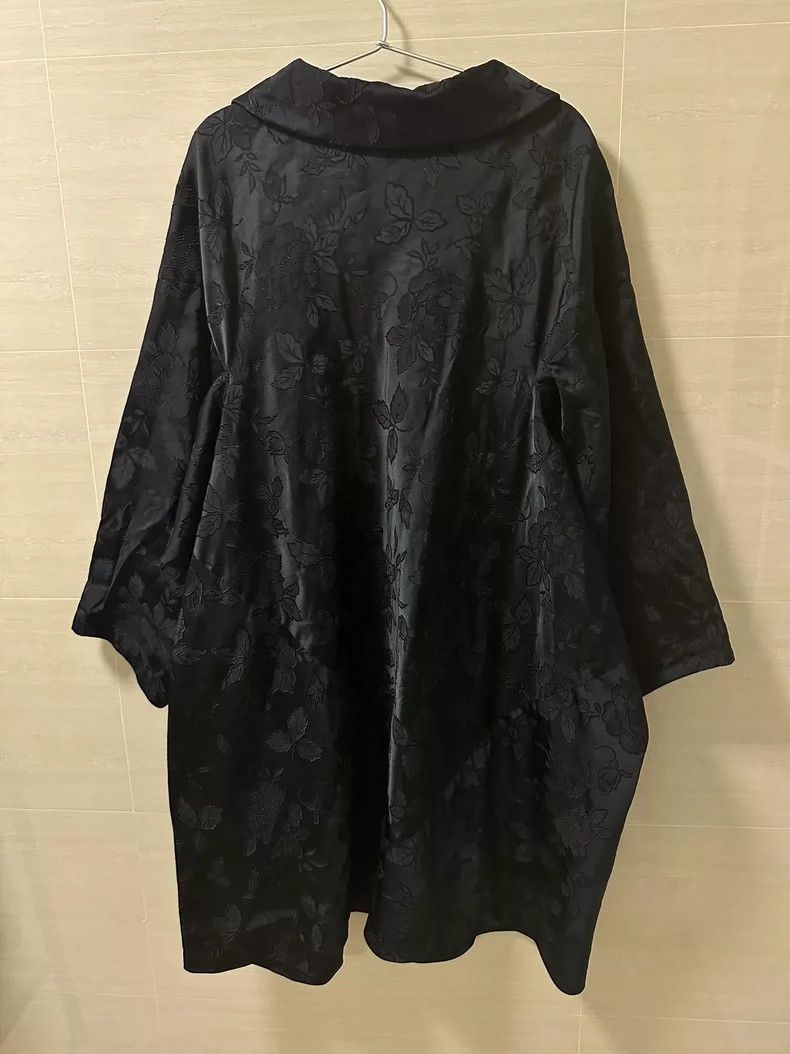 Comme Des Garcons Dress with round front and embroidered j