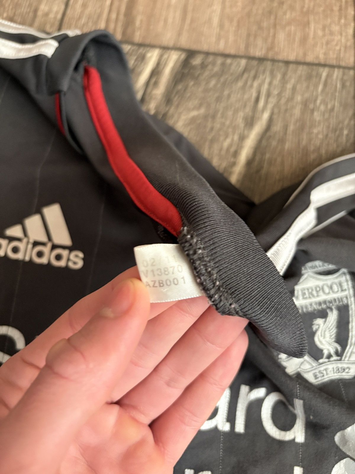 Adidas Liverpool FC Away 2011/2012 Football Adidas Soccer Jersey Size US M / EU 48-50 / 2 - 7 Thumbnail