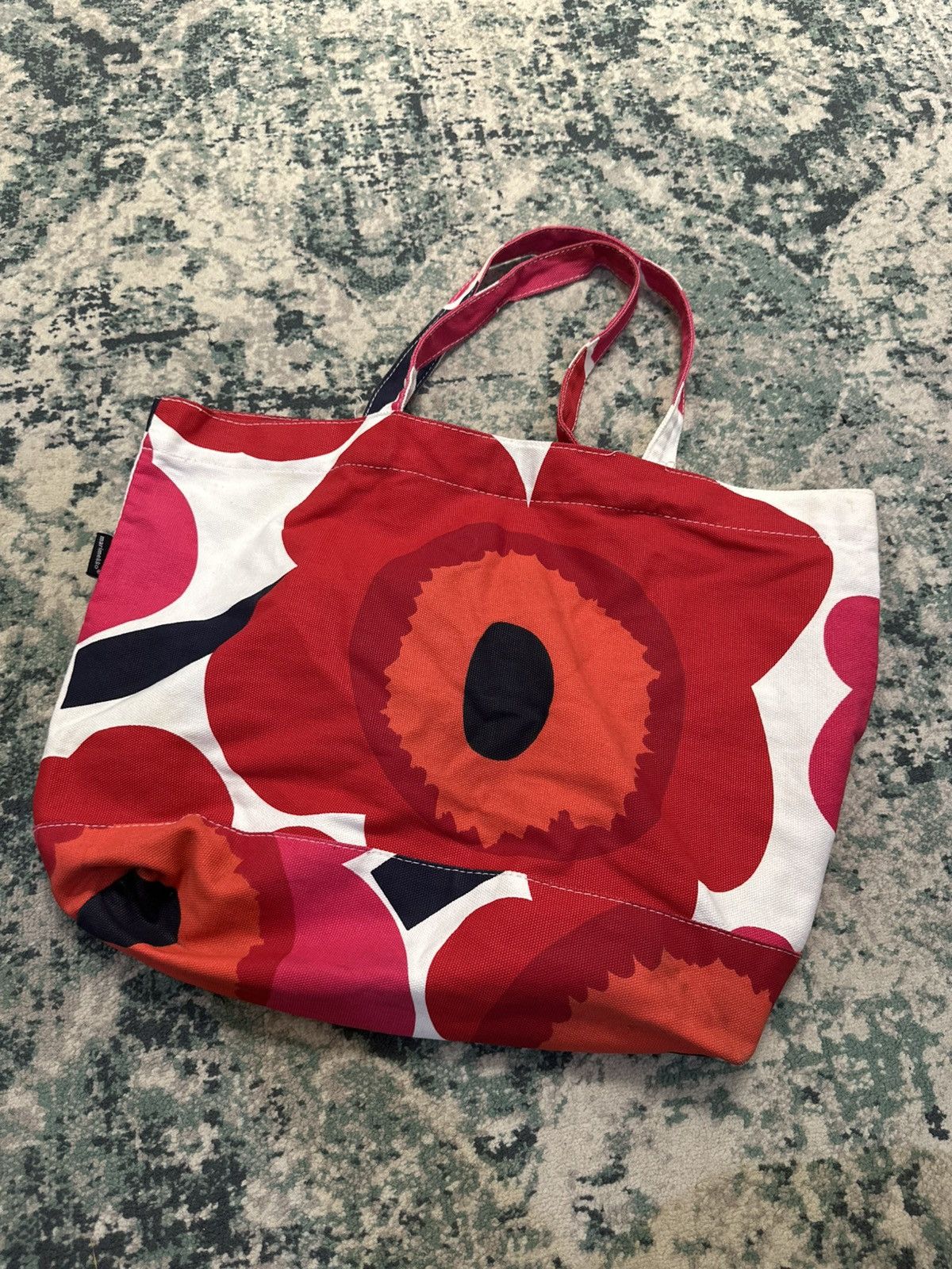 Japanese Brand × Marimekko Marimekko Made in Estonia Shoulder Tote Bag Size ONE SIZE - 11 Thumbnail