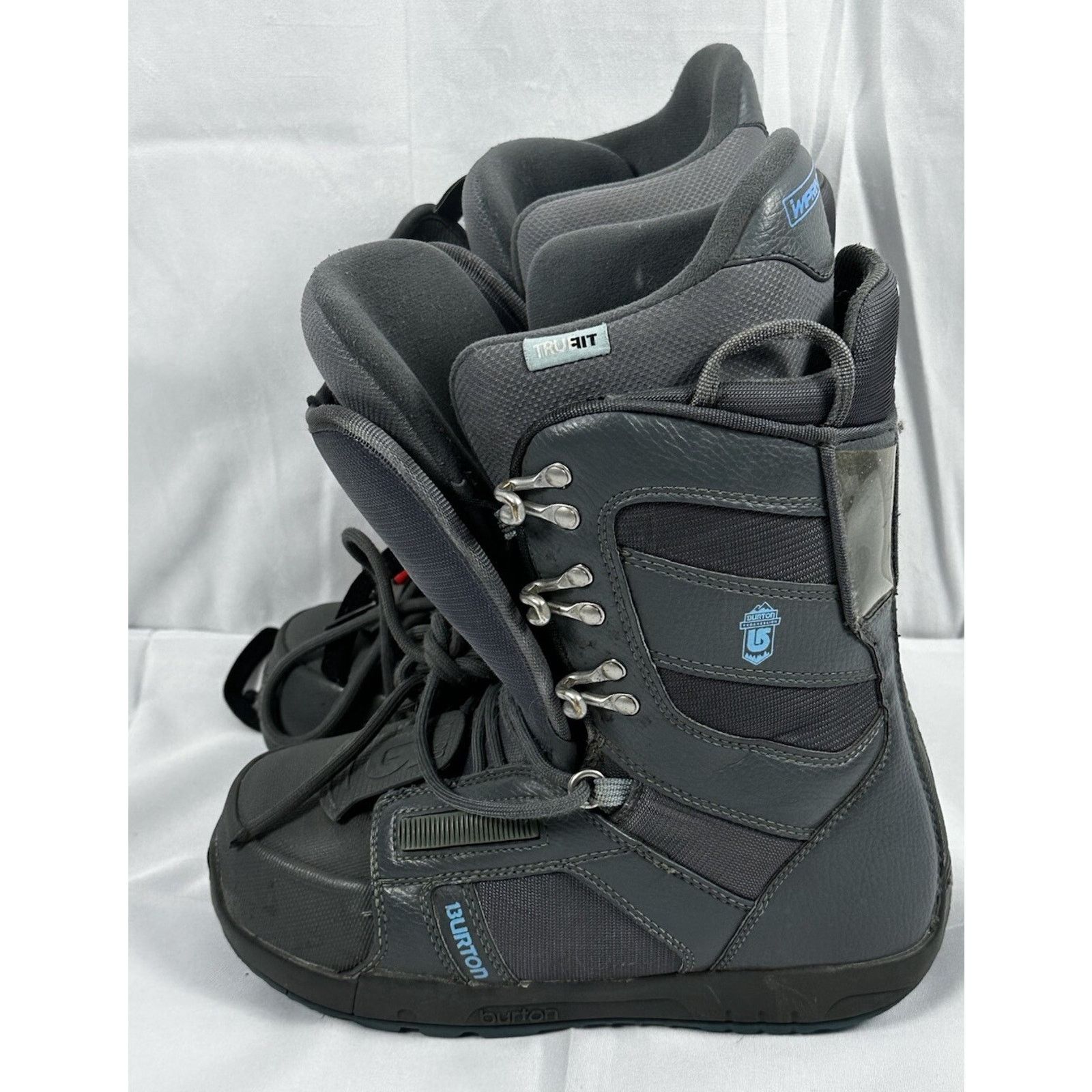 Burton Burton Snowboard Boots - Women's 7.5 - Sapphire Grey/Red Size US 7.5 / IT 37.5 - 2 Thumbnail