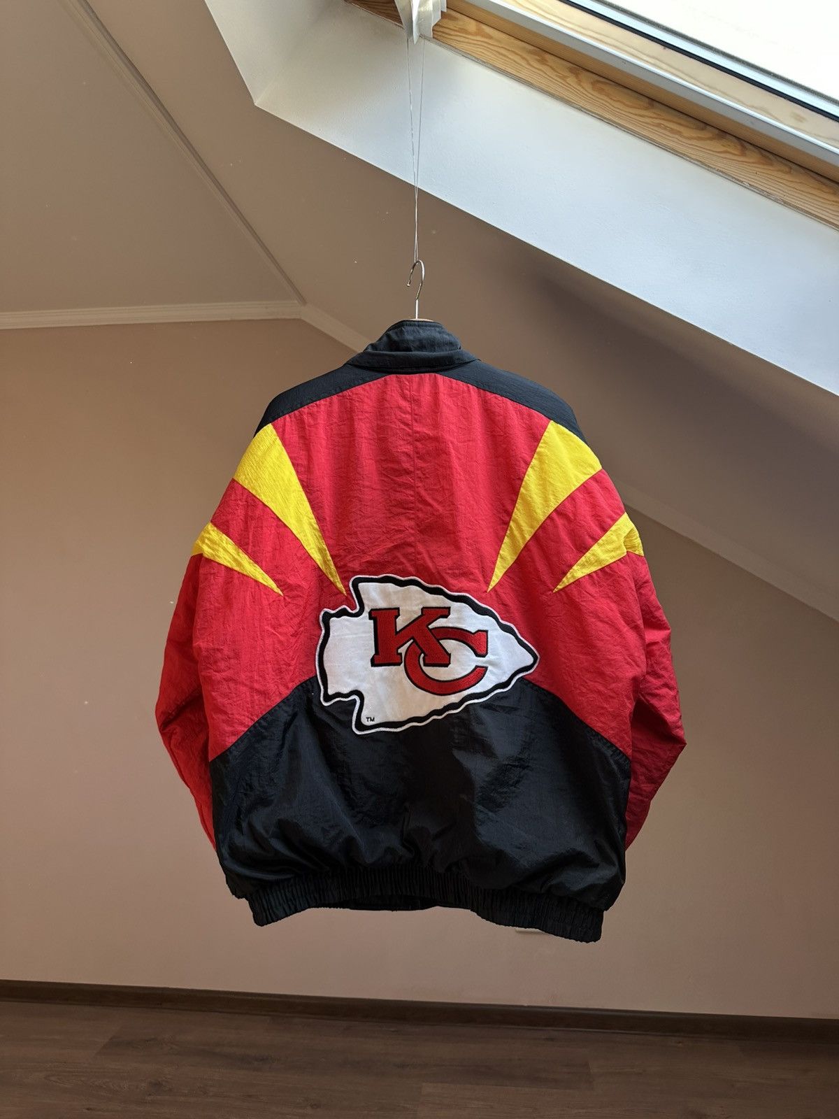 Apex One Vntg 80s NFL Kansas City Chiefs Pro Line by Apex One Jacket Size US M / EU 48-50 / 2 - 1 Thumbnail