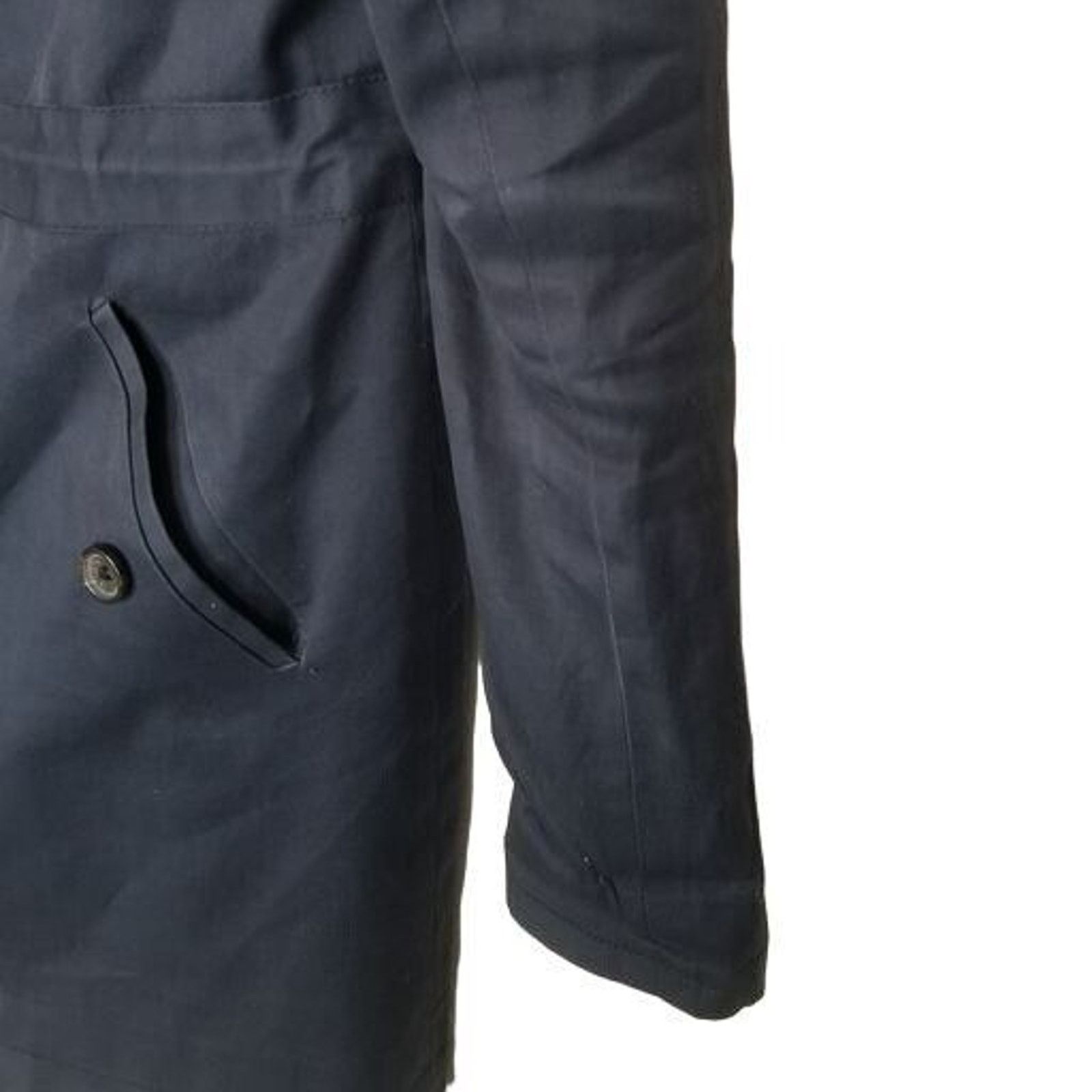 Brooks Brothers Brooks Brothers Women Parka jacket Full Zip 4 Navy Blue Hood Size S / US 4 / IT 40 - 3 Thumbnail