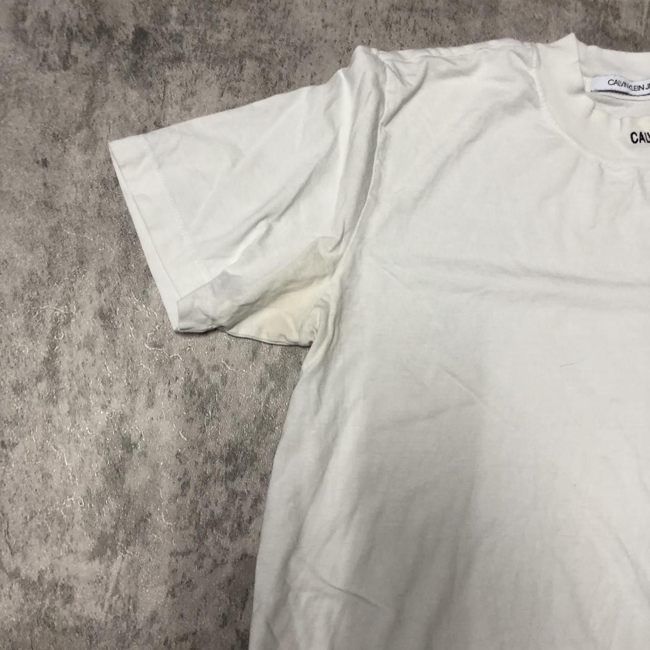Calvin Klein Calvin Klein white T-shirt boxy Size US M / EU 48-50 / 2 - 8 Thumbnail