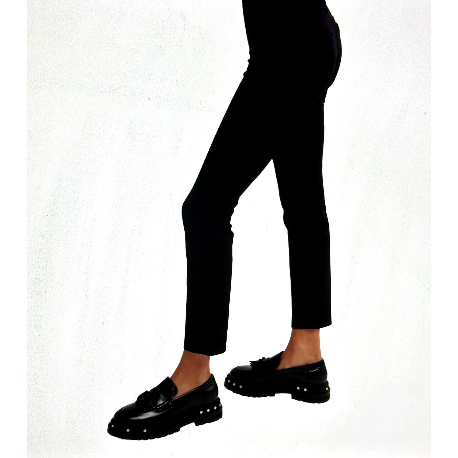 Free People Free People Molly Slim Pants Black size 12 Size 34" / US 12 / IT 48 - 10 Thumbnail