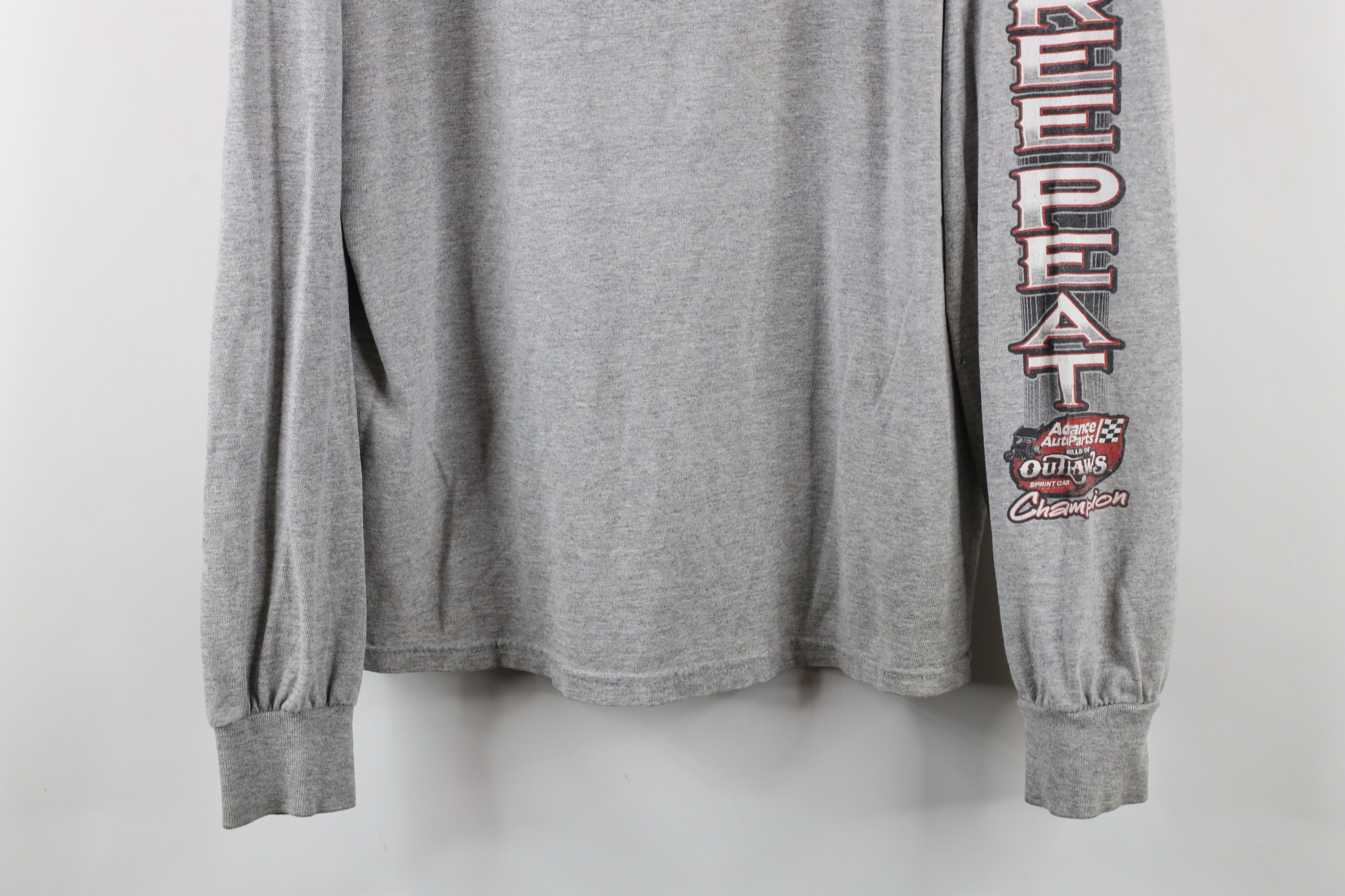 Vintage Vintage Y2K Outlaws Three Peat Champion Donny Schatz T-Shirt Size US L / EU 52-54 / 3 - 3 Thumbnail