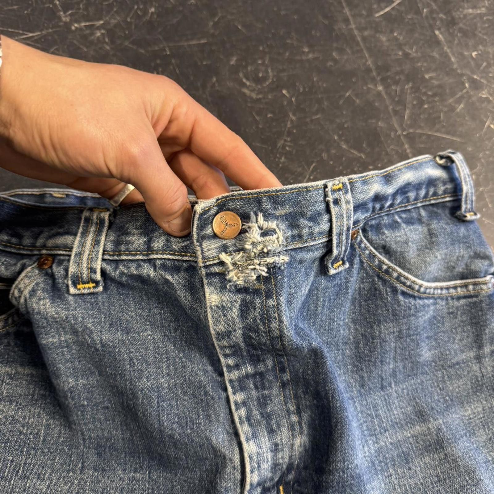 Vintage Vintage 1970s GWG Bootcut Jeans Size US 36 / EU 52 - 5 Thumbnail