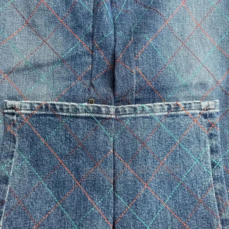 Chanel Chanel Blue Cotton Denim Pants Size S . Size 24" / US 00 / IT 34 - 6 Thumbnail